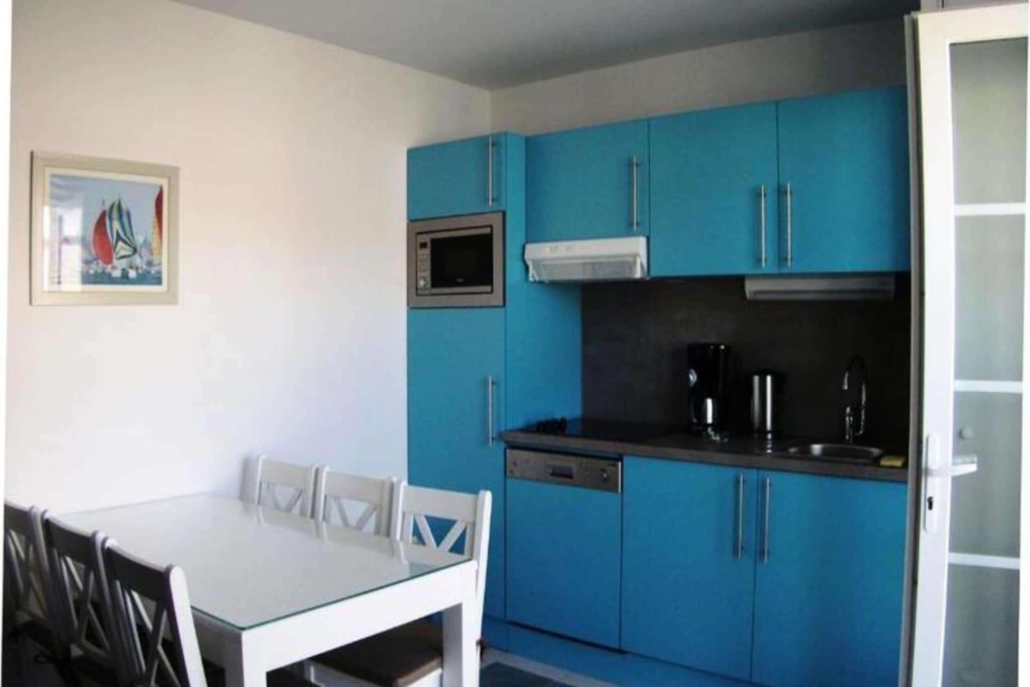 Résidence Odalys Le Domaine des Dunettes-Keuken