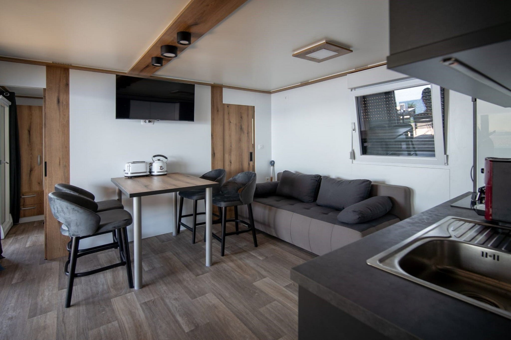 Seaside Deluxe Escape at Klenovica Camping - Two Bedroom Mobile Home with Hot-Tub  (owner 419)