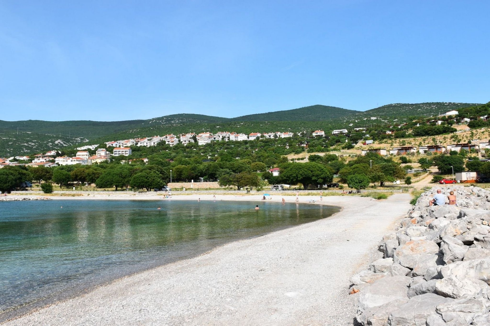 Seaside Deluxe Escape at Klenovica Camping - Two Bedroom Mobile Home with Hot-Tub  (owner 419)-Ambiente