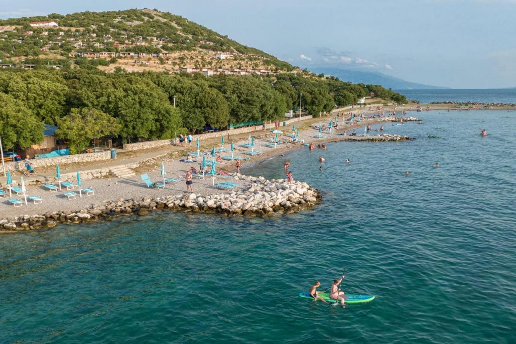 Seaside Deluxe Escape at Klenovica Camping - Two Bedroom Mobile Home with Hot-Tub  (owner 419)