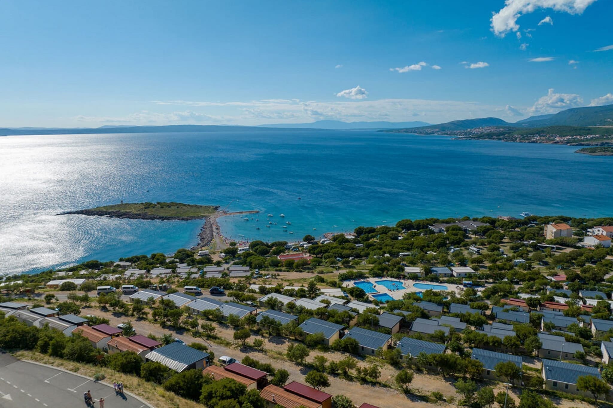 Seaside Deluxe Escape at Klenovica Camping - Two Bedroom Mobile Home with Hot-Tub  (owner 419)-Aussicht