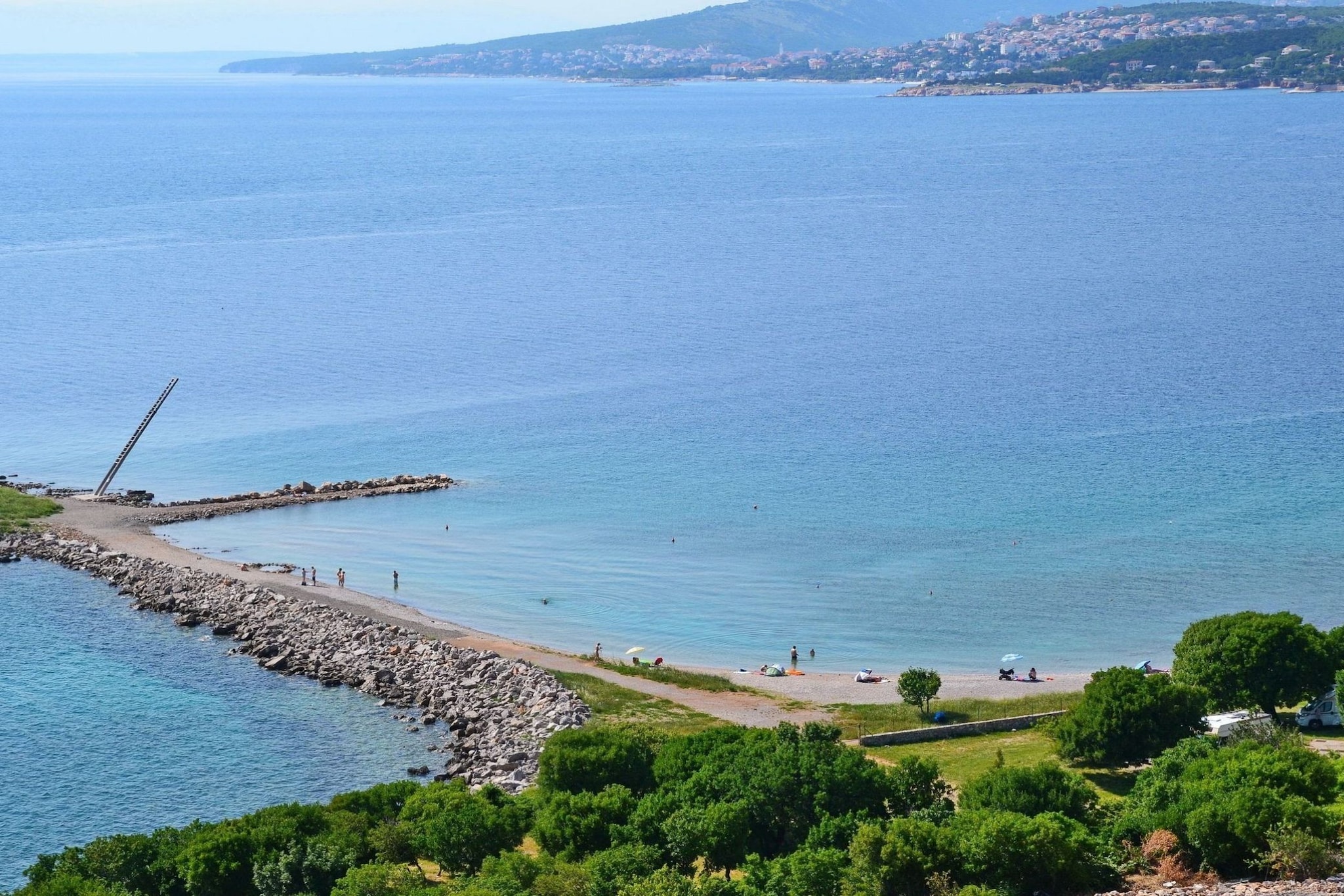 Seaside Deluxe Escape at Klenovica Camping - Two Bedroom Mobile Home with Hot-Tub  (owner 419)-Aussicht