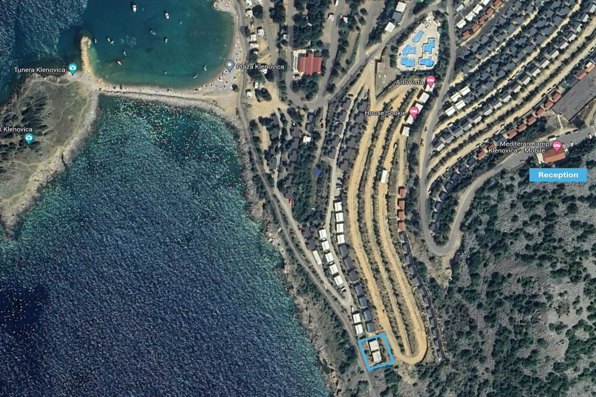 Seaside Deluxe Escape at Klenovica Camping - Two Bedroom Mobile Home with Hot-Tub  (owner 419)-Aussicht