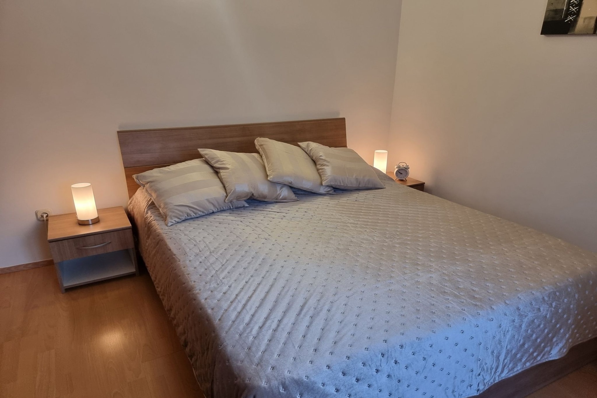 Modern and Bright Fazana Apartment with Balcony and Sea View - One Bedroom Apartment with Balcony and Sea View-Slaapkamer
