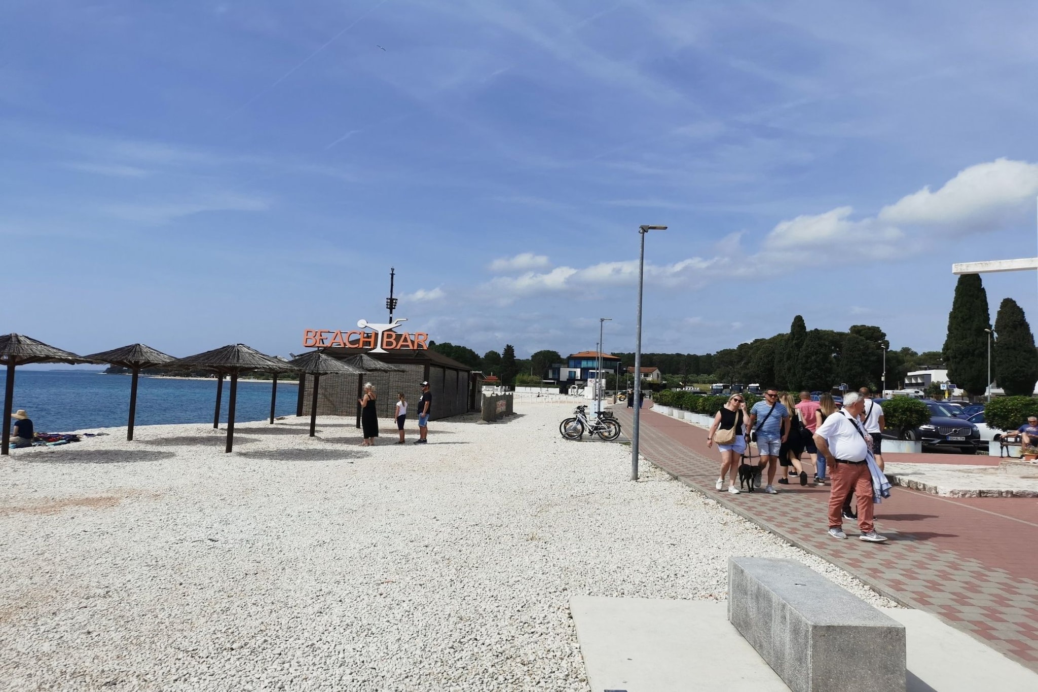Modern and Bright Fazana Apartment with Balcony and Sea View - One Bedroom Apartment with Balcony and Sea View-Sfeer