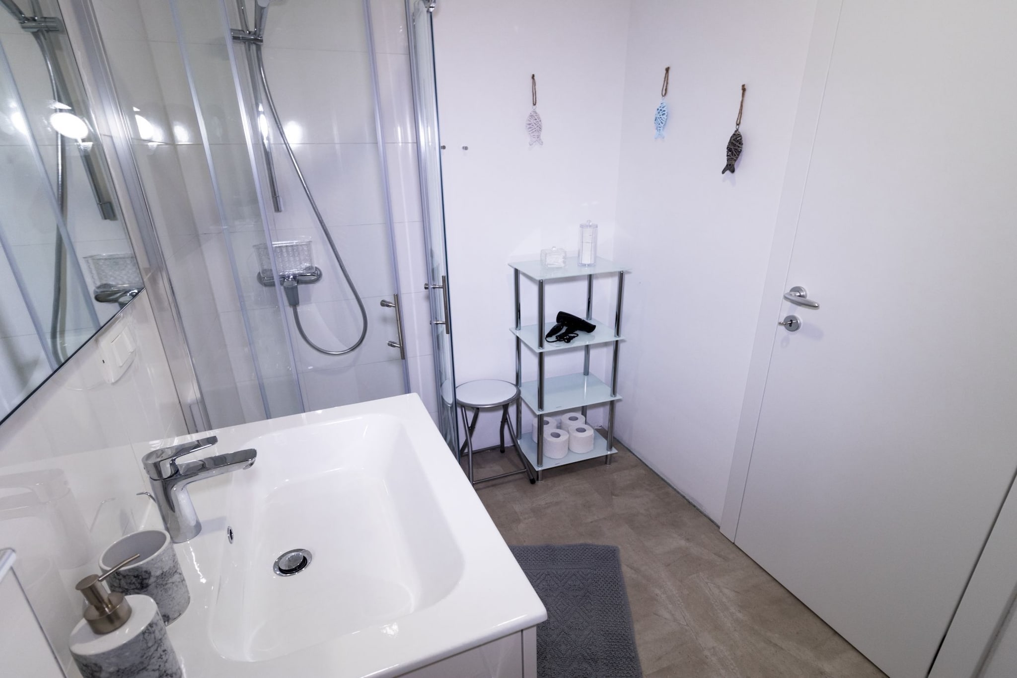 Piran Downtown Chic and Cozy Apartments - Standard One Bedroom Apartment (owner 3.S)-Badkamer