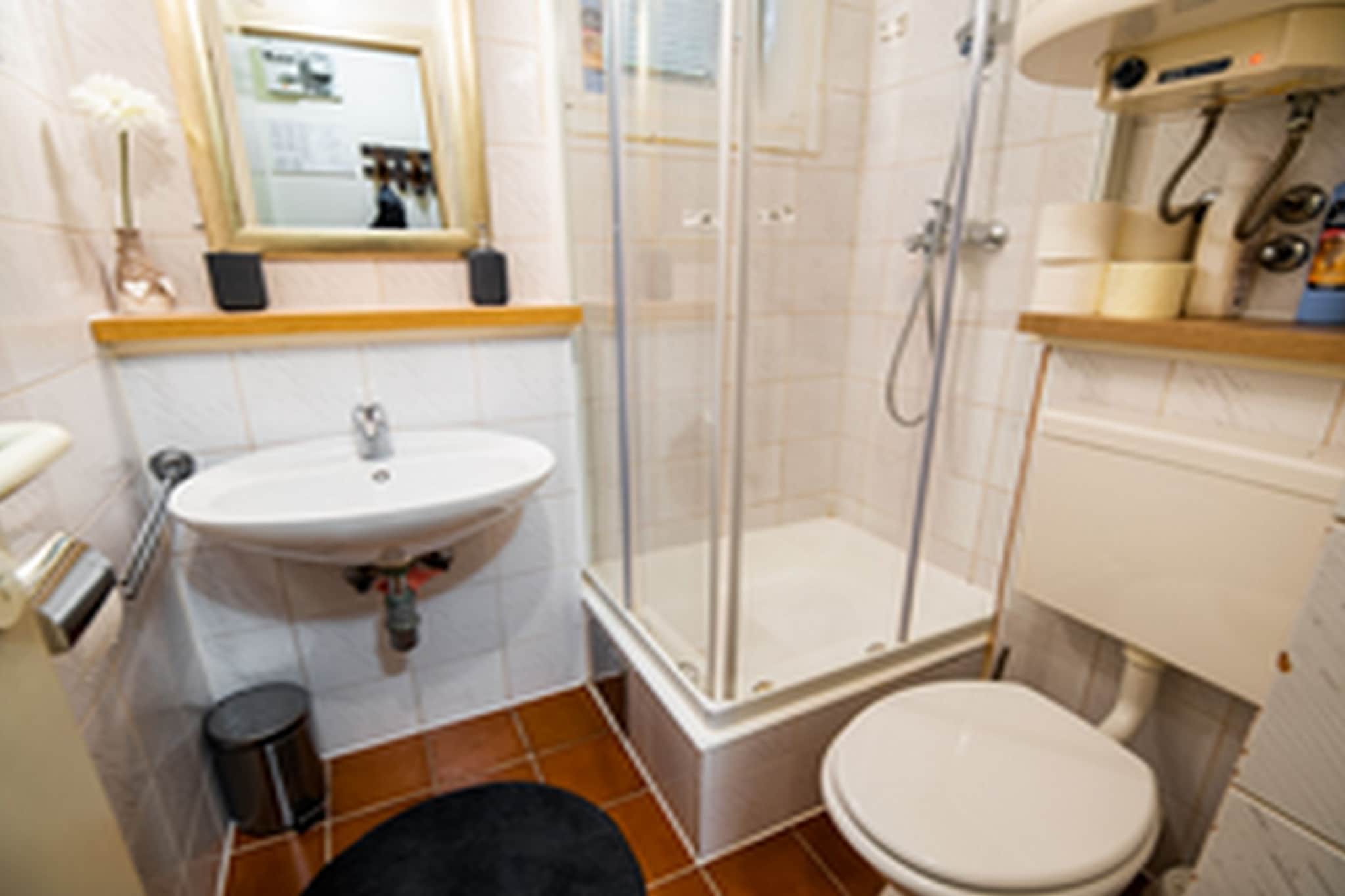 Rustic and Radiant Retreat Apartments with Terrace - Standard One Bedroom Apartment with Terrace (owner app 65)-Badkamer
