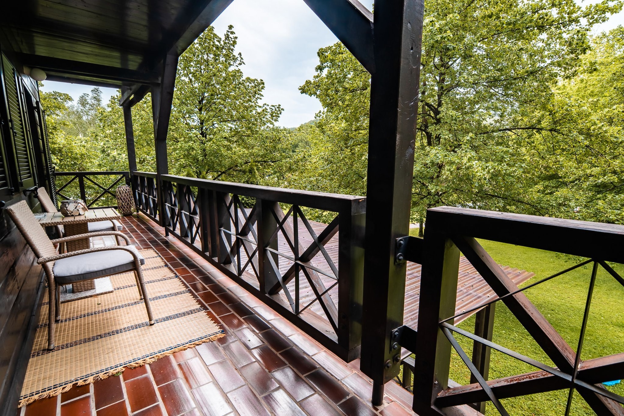 Rustic and Radiant Retreat Apartments with Terrace - Standard One Bedroom Apartment with Terrace (owner app 65)-Terrasbalkon
