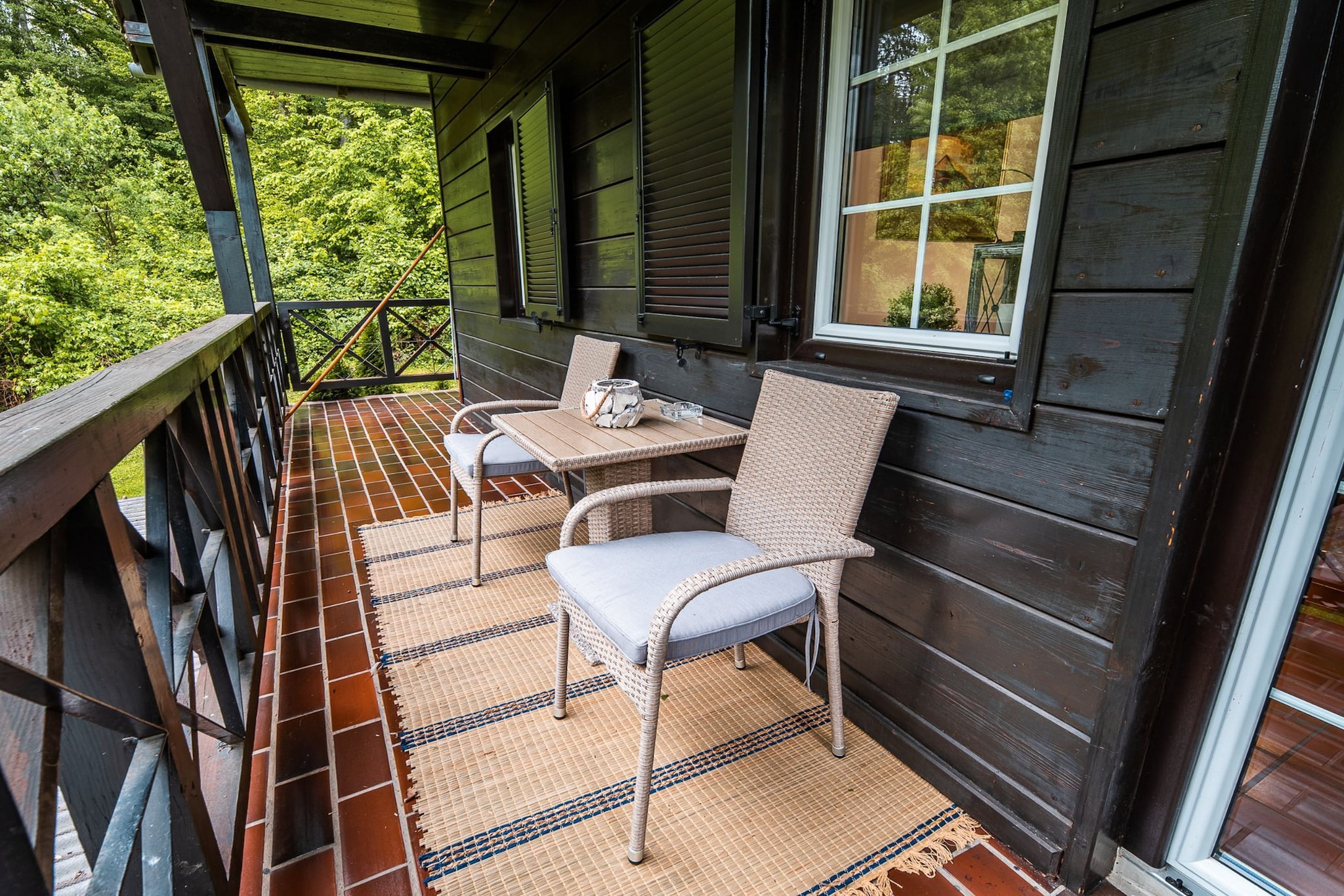 Rustic and Radiant Retreat Apartments with Terrace - Standard One Bedroom Apartment with Terrace (owner app 65)-Terrasbalkon