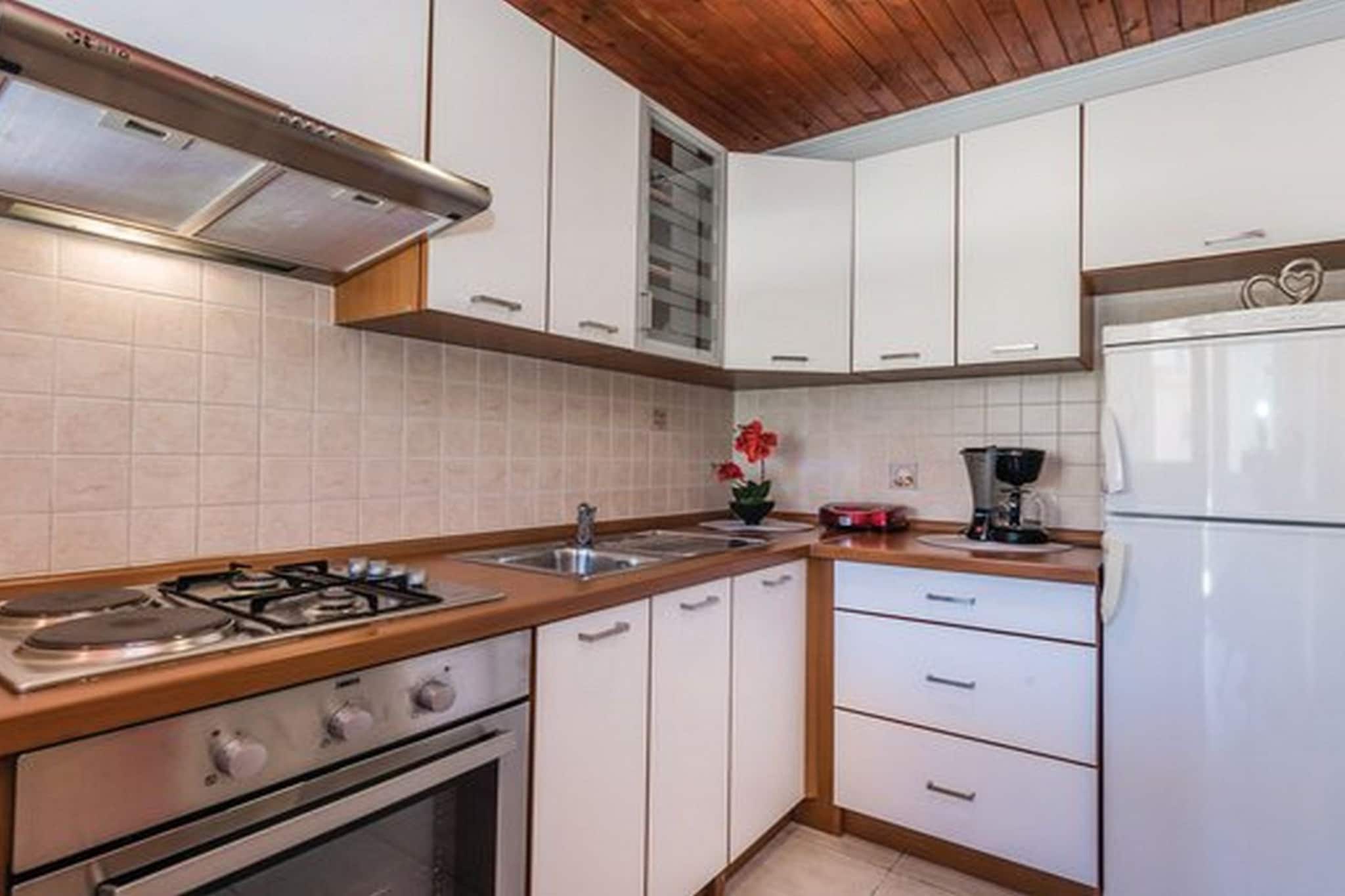 Charming One Bedroom Apartment Povljana - One Bedroom Apartment-Keuken