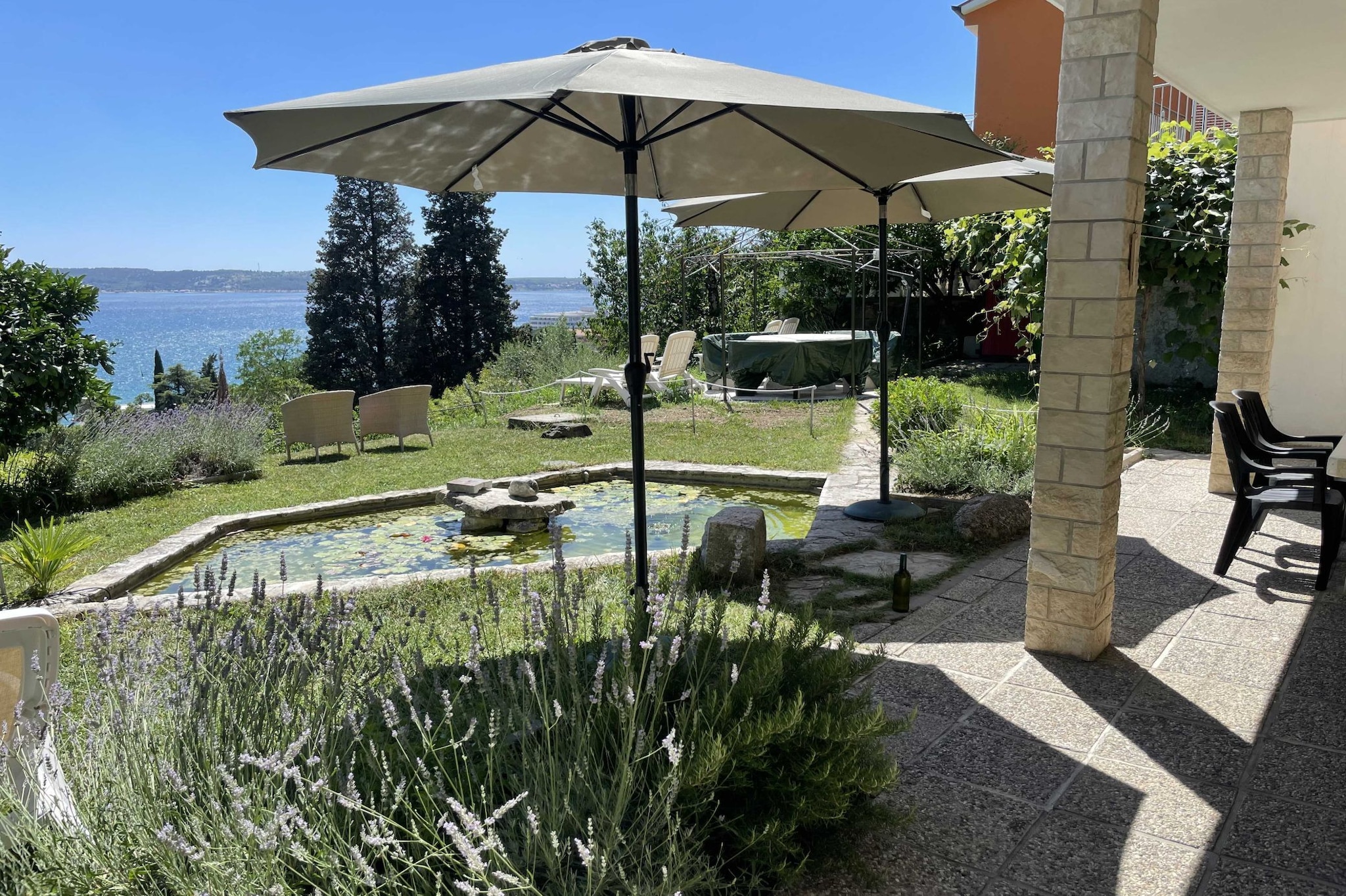 Chic and Stylish Portoroz Apartment with Terrace and Sea View - Two Bedroom Apartment with Terrace and Sea View-Buitenlucht
