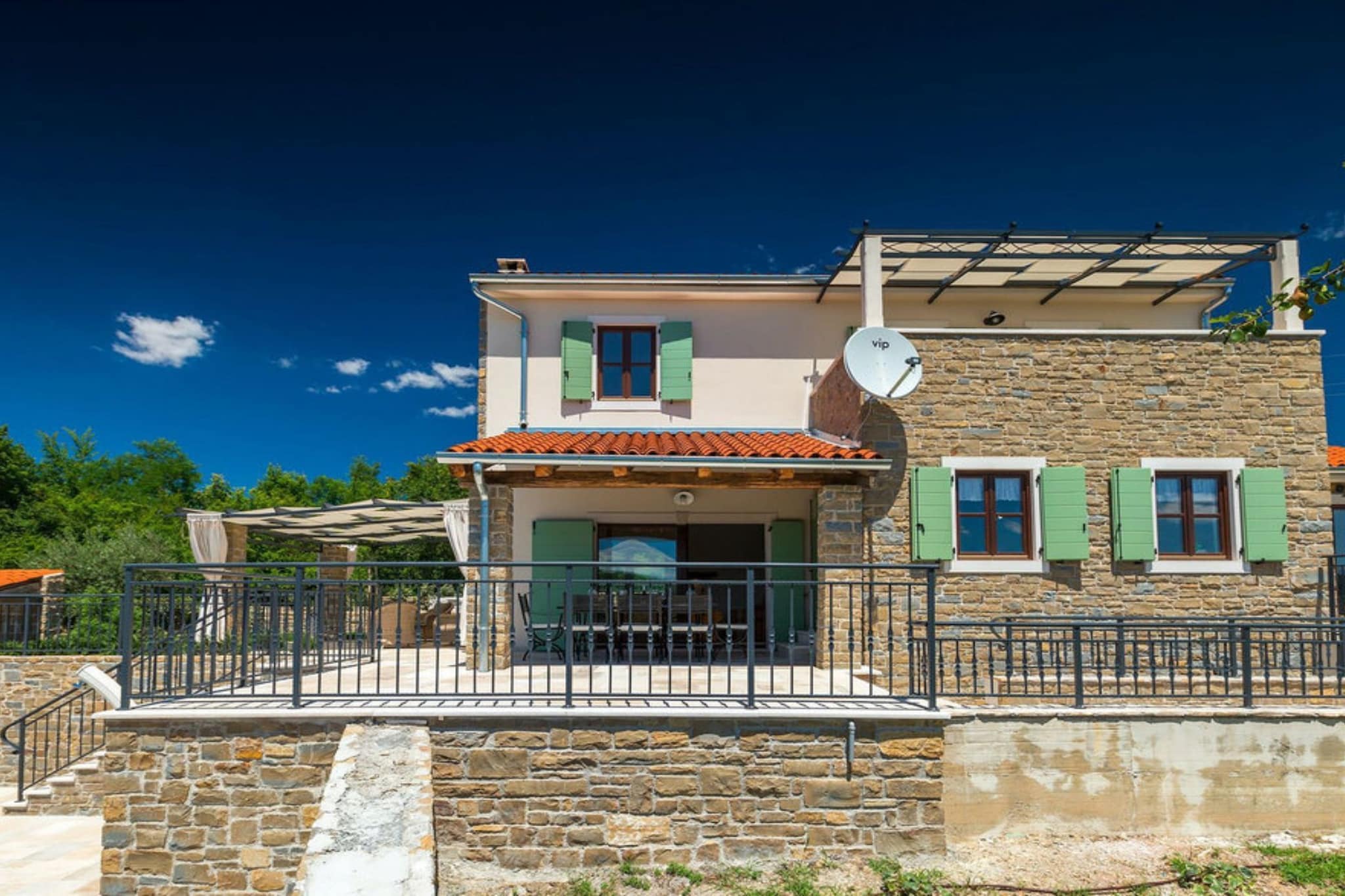 Authentic Villa Banić - Four Bedroom Villa With Pool-Außenbereich