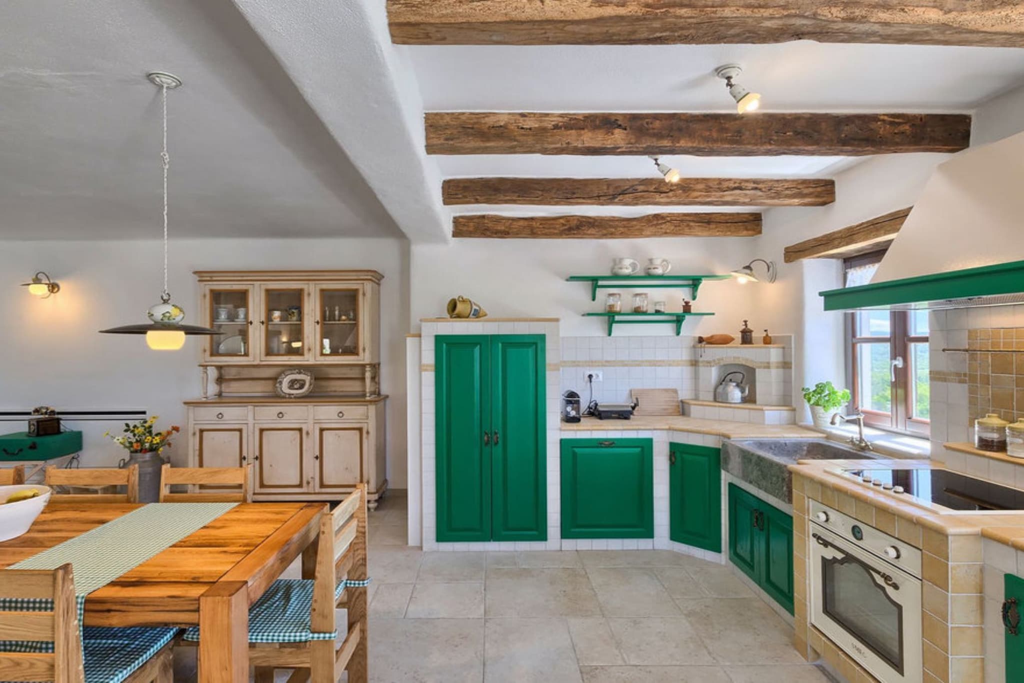 Authentic Villa Banić - Four Bedroom Villa With Pool-Küche