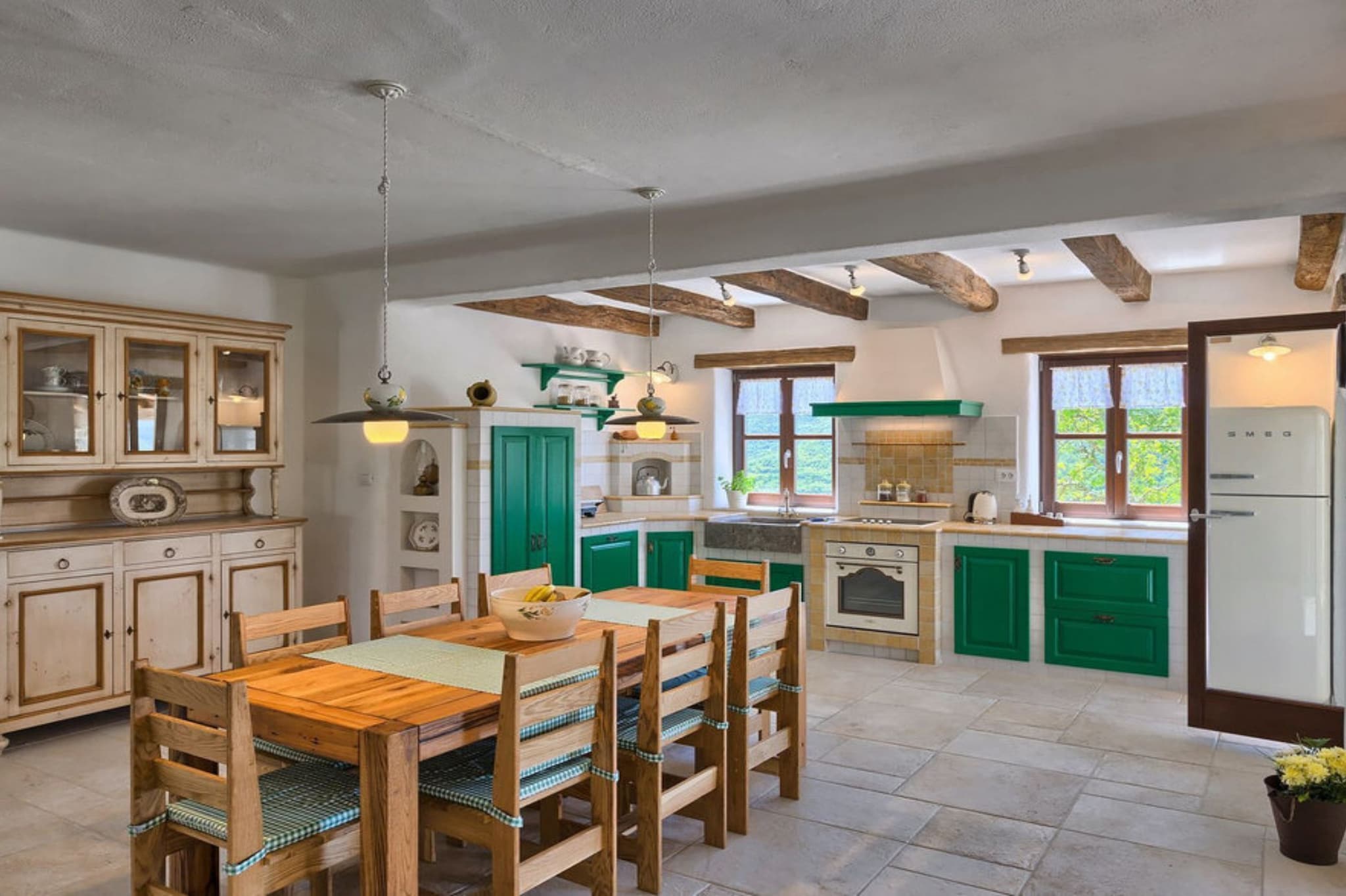 Authentic Villa Banić - Four Bedroom Villa With Pool-Küche