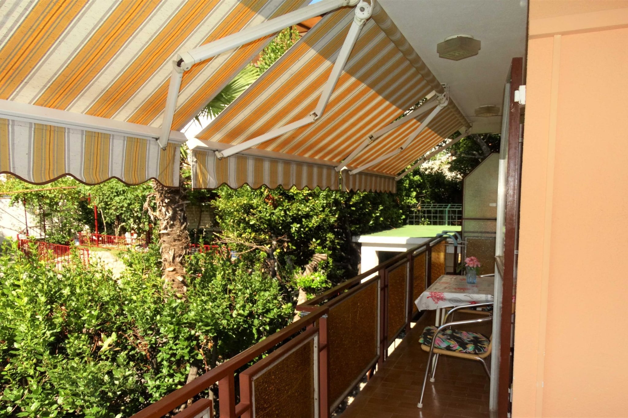 Crikvenica Apartments and Rooms with Sea View - Classic One Bedroom Apartment with Sea View (owner A2)-Terrasse / balcon