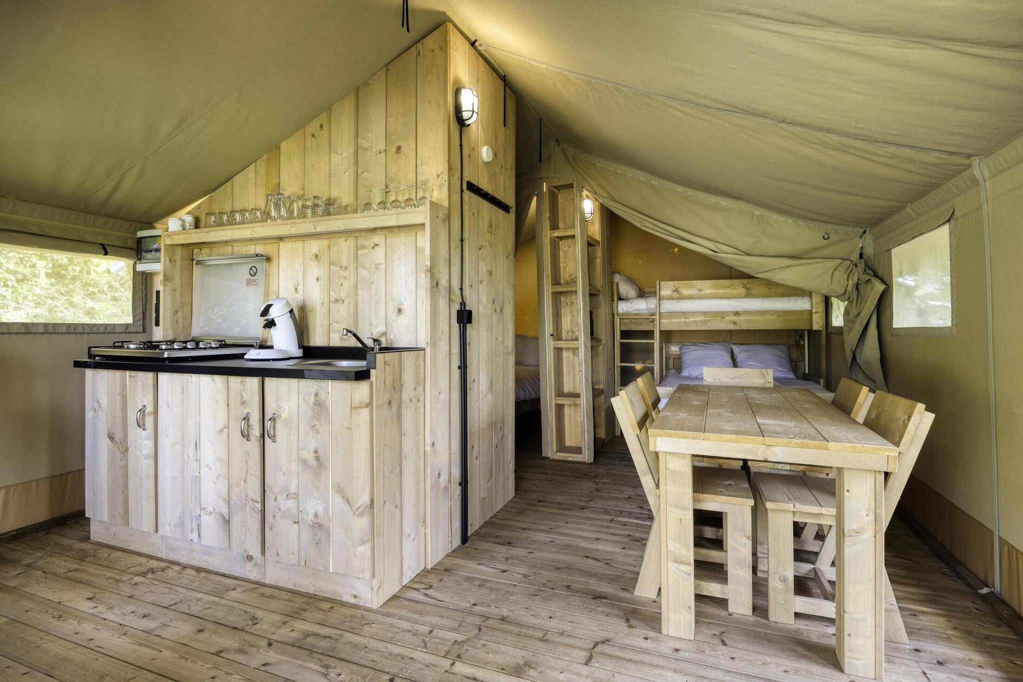 Comet 27 Lodges-Keuken