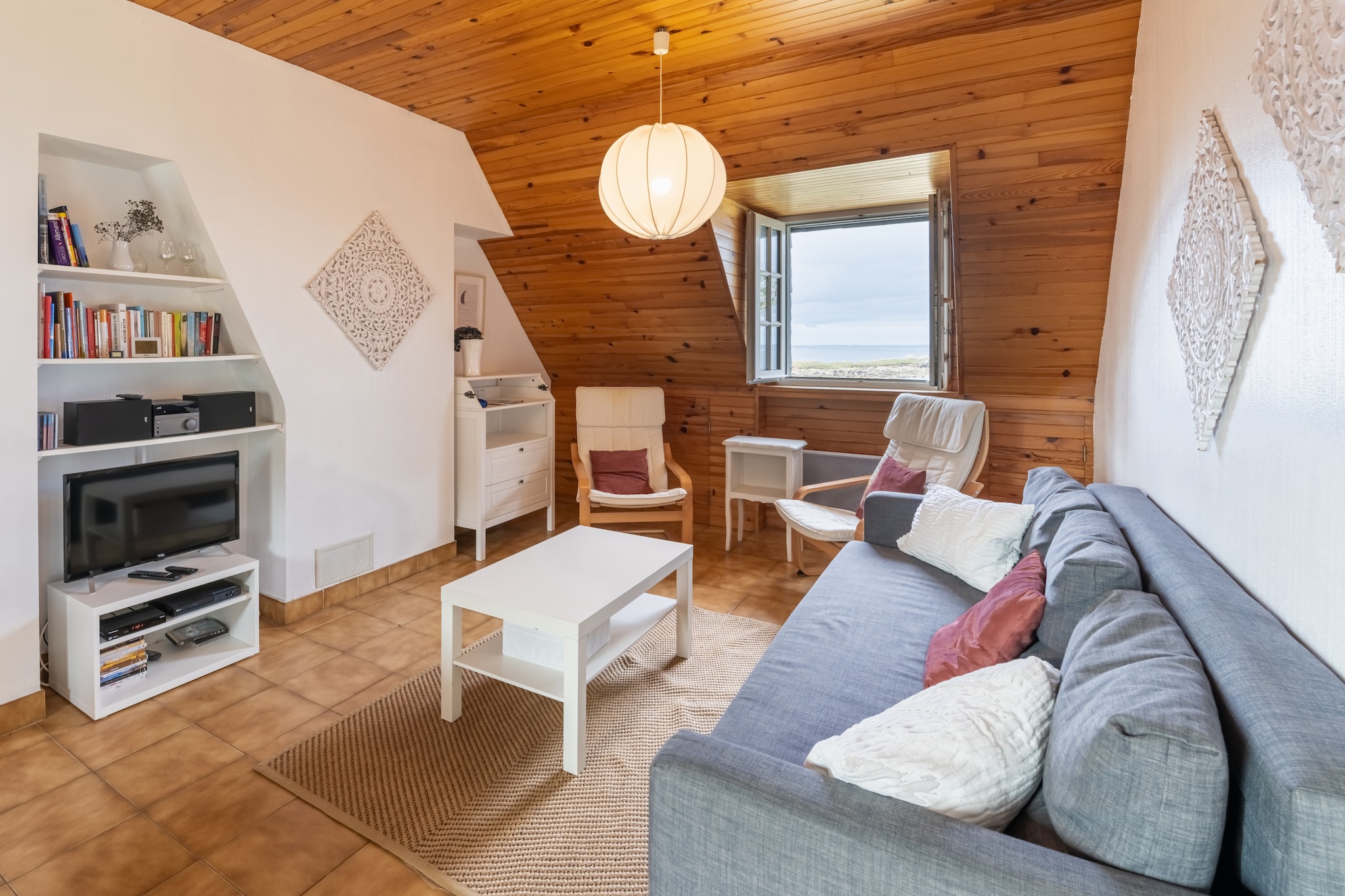 STERENN VOR - Lampaul-Plouarzel-Wohnzimmer