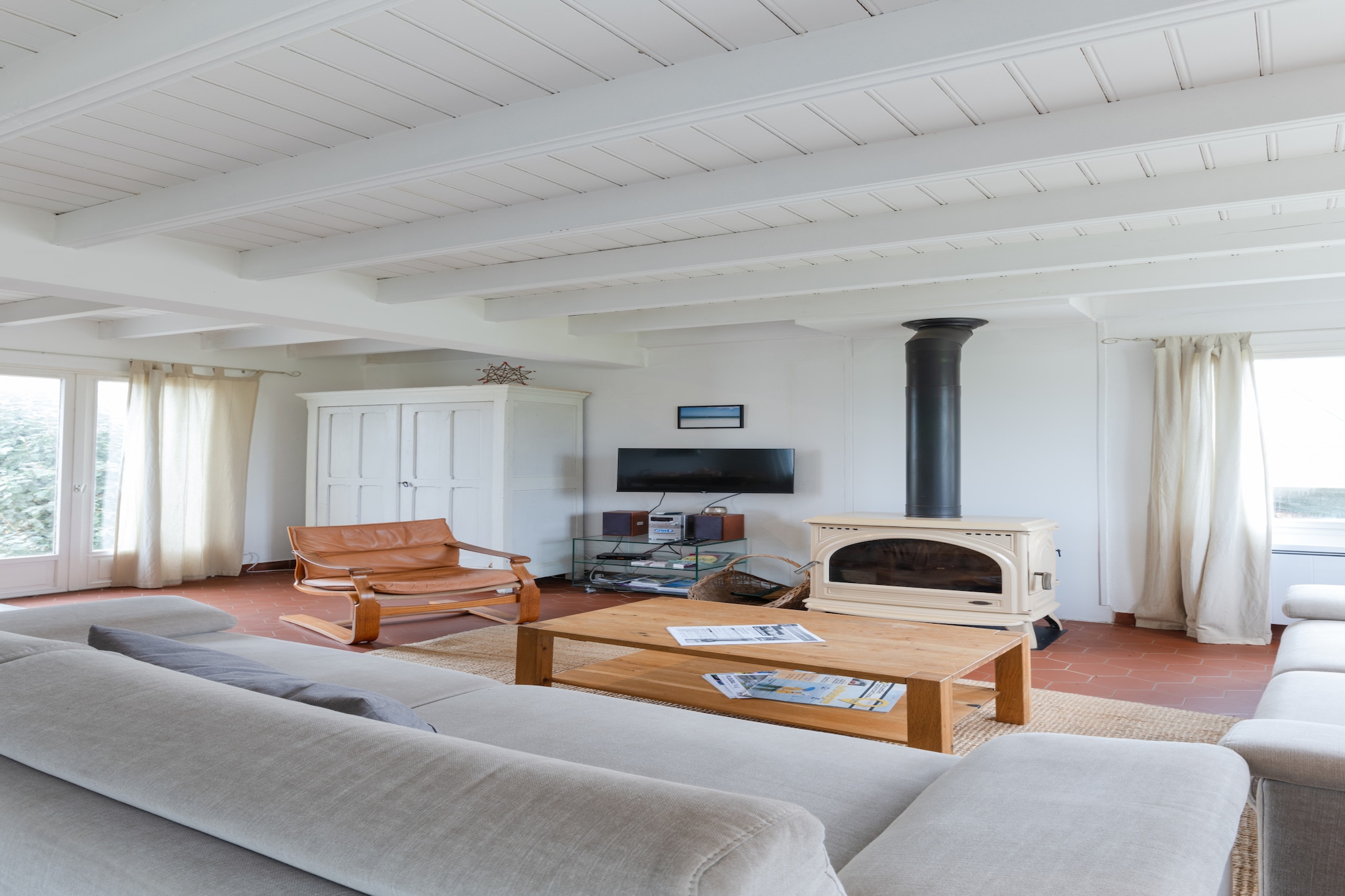 TY GWENN - Portsall-Woonkamer