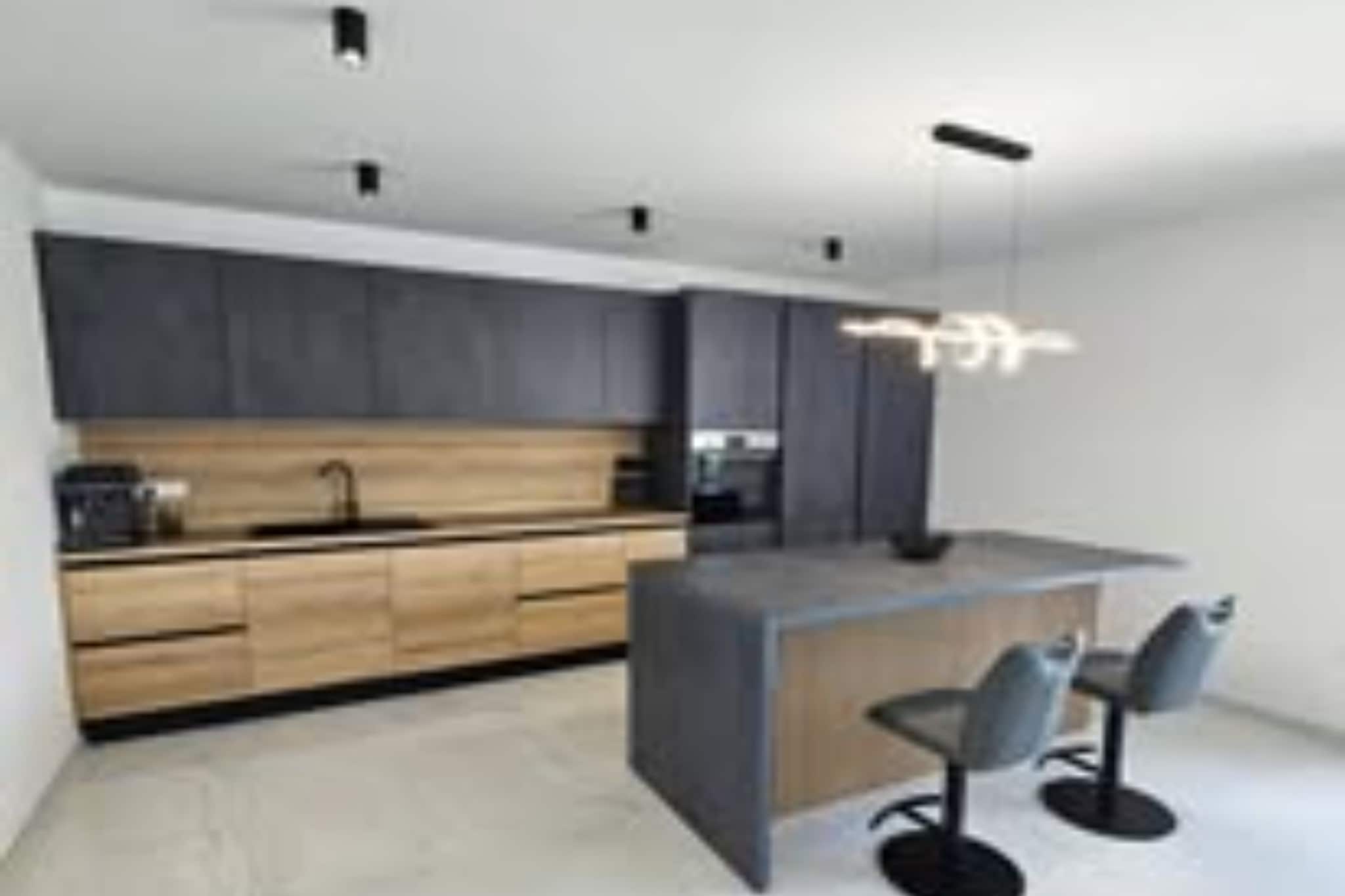 Lux Holiday Home Slatki - Five Bedroom Holiday Home with Pool-Keuken