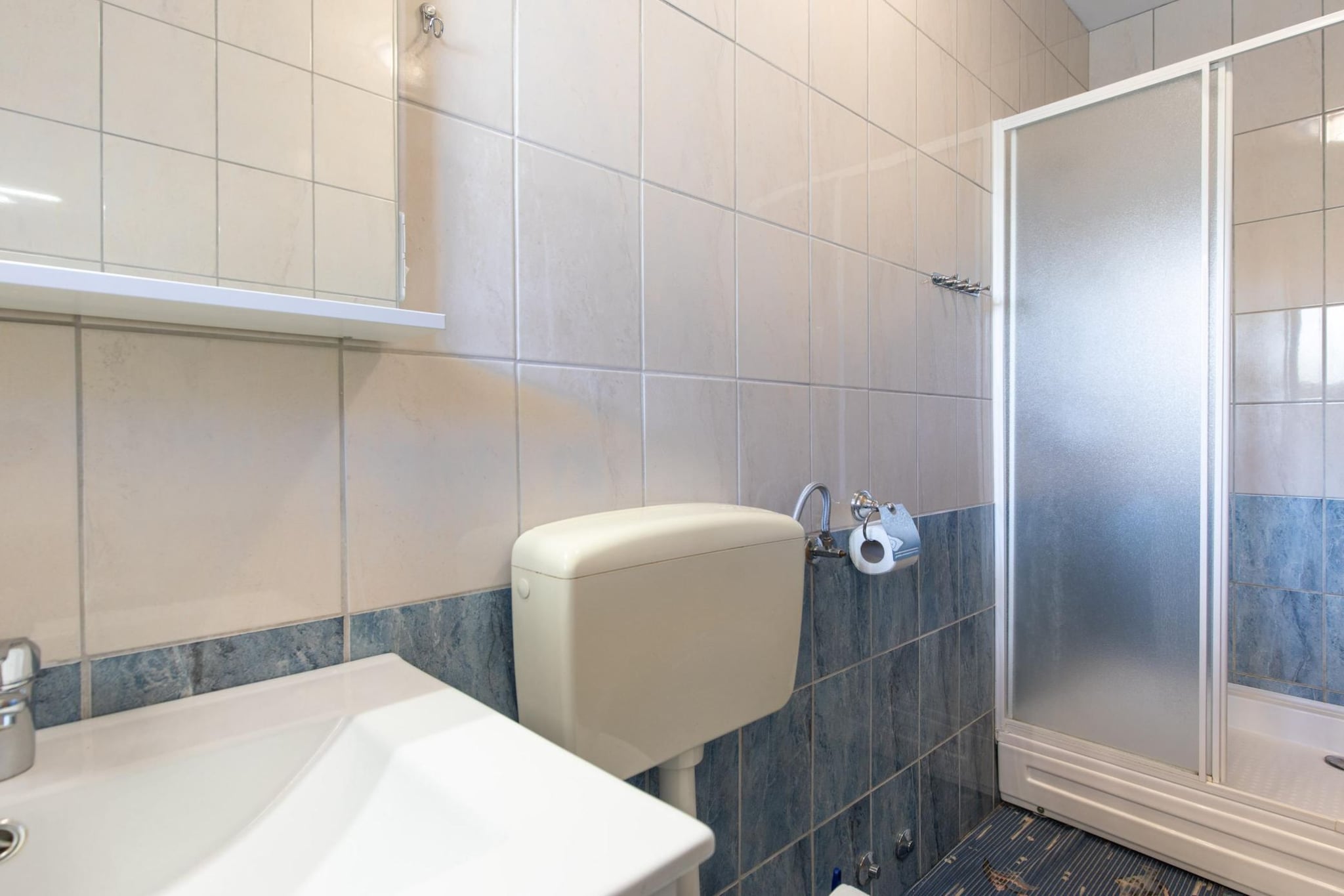 Scenic Elegant Apartments Krk with Balcony and Pool - Two Bedroom Apartment with Balcony and Pool (owner 1)-Salle de bain