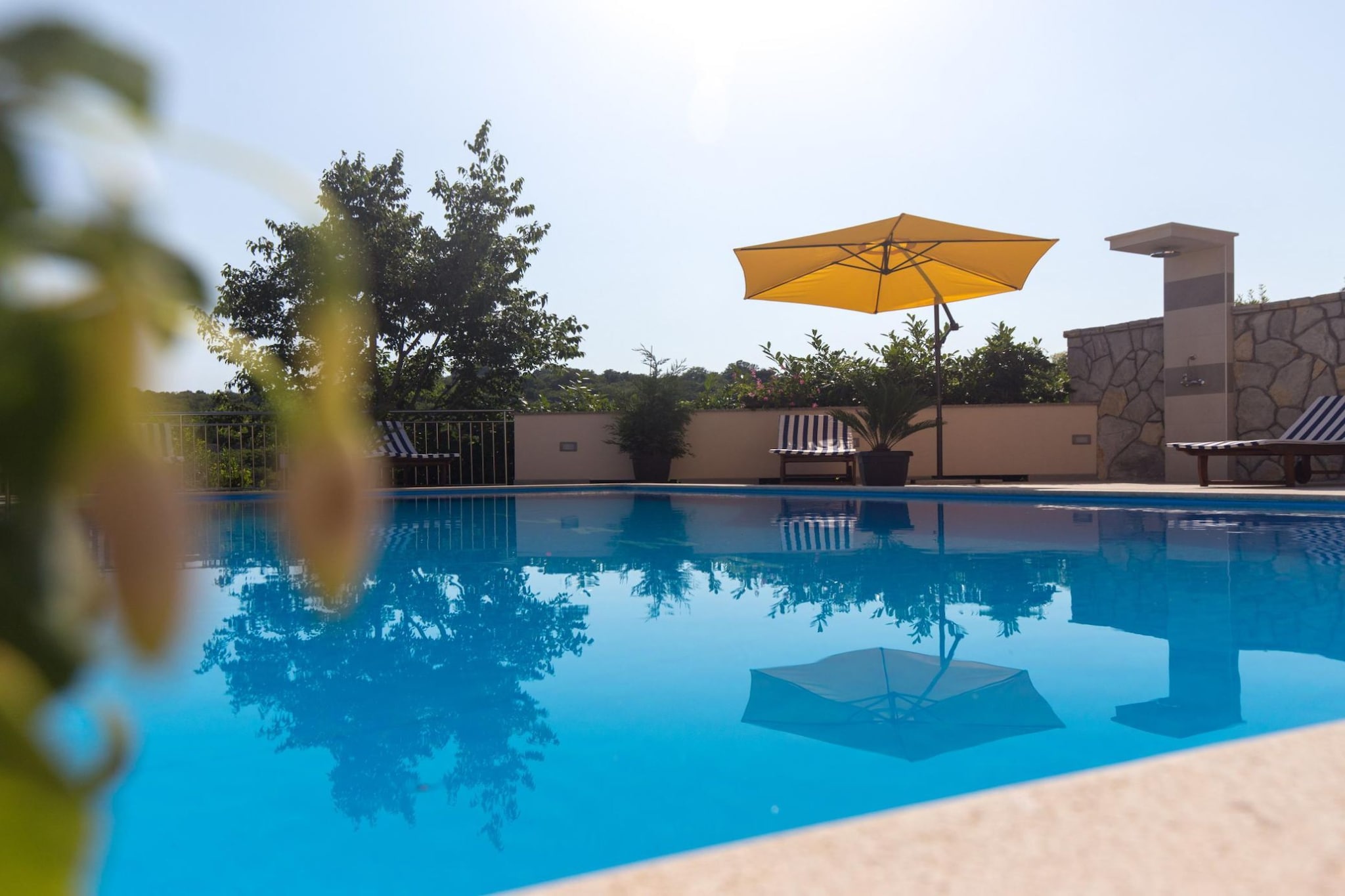 Scenic Elegant Apartments Krk with Balcony and Pool - Two Bedroom Apartment with Balcony and Pool (owner 1)-Piscine