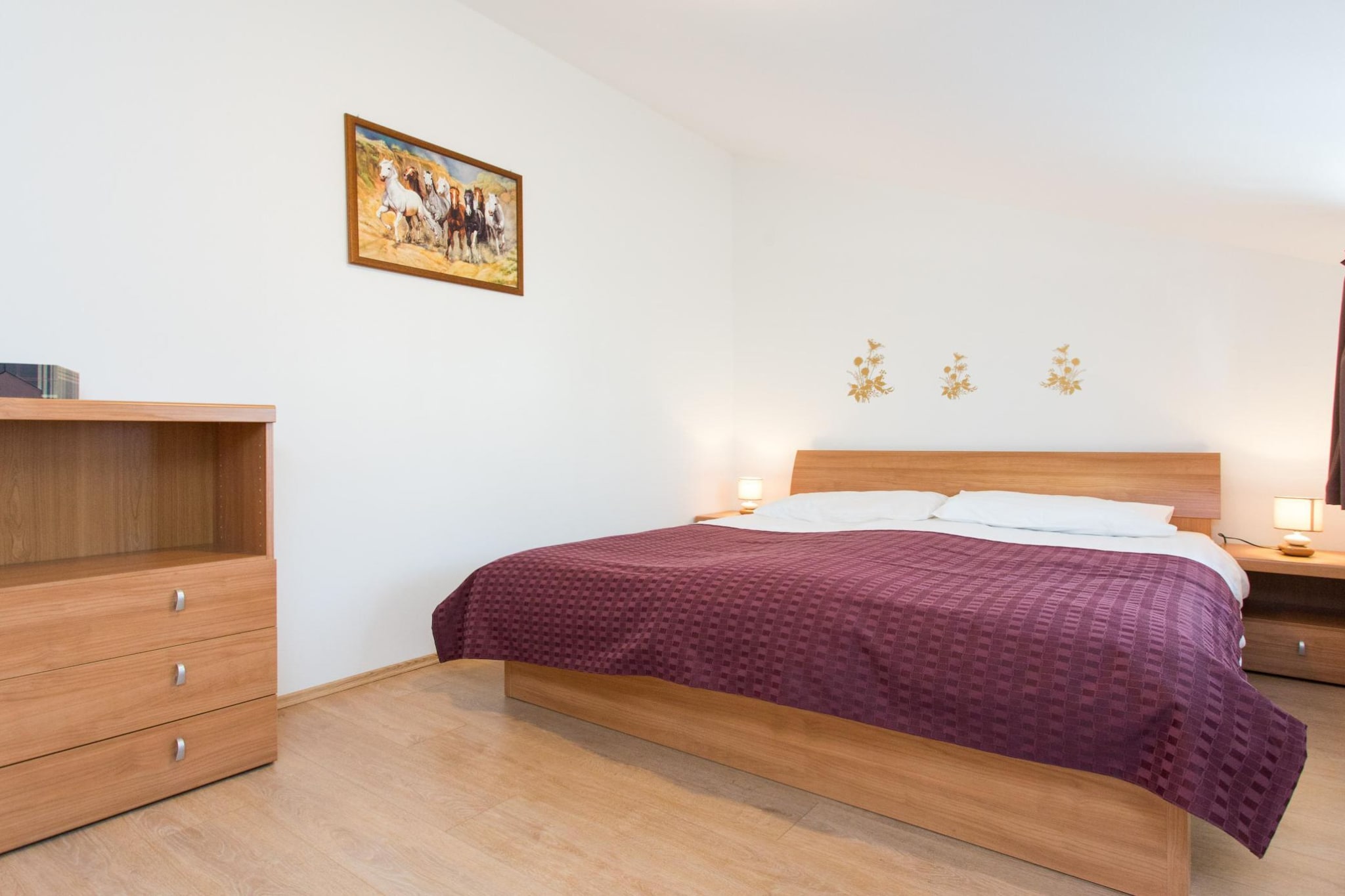 Scenic Elegant Apartments Krk with Balcony and Pool - Comfort Two Bedroom Apartment with Balcony and Pool (owner 4)-Chambre
