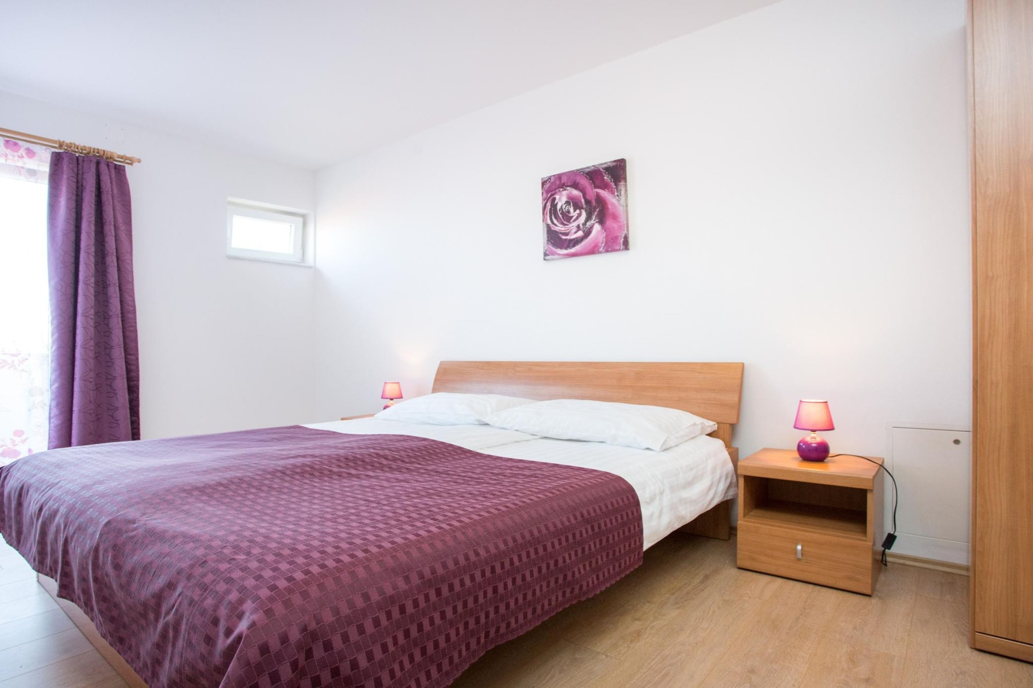 Scenic Elegant Apartments Krk with Balcony and Pool - Comfort Two Bedroom Apartment with Balcony and Pool (owner 4)-Chambre