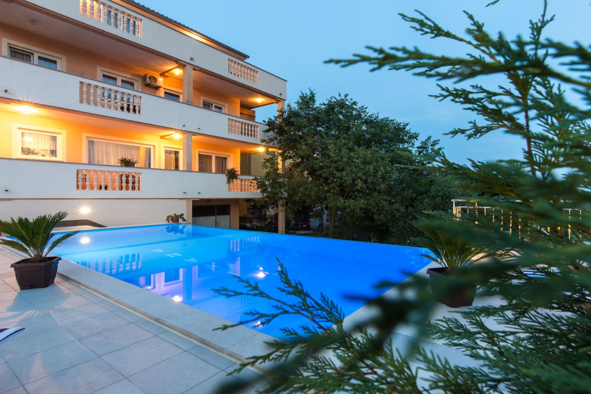 Scenic Elegant Apartments Krk with Balcony and Pool - Comfort Two Bedroom Apartment with Balcony and Pool (owner 4)-Piscine