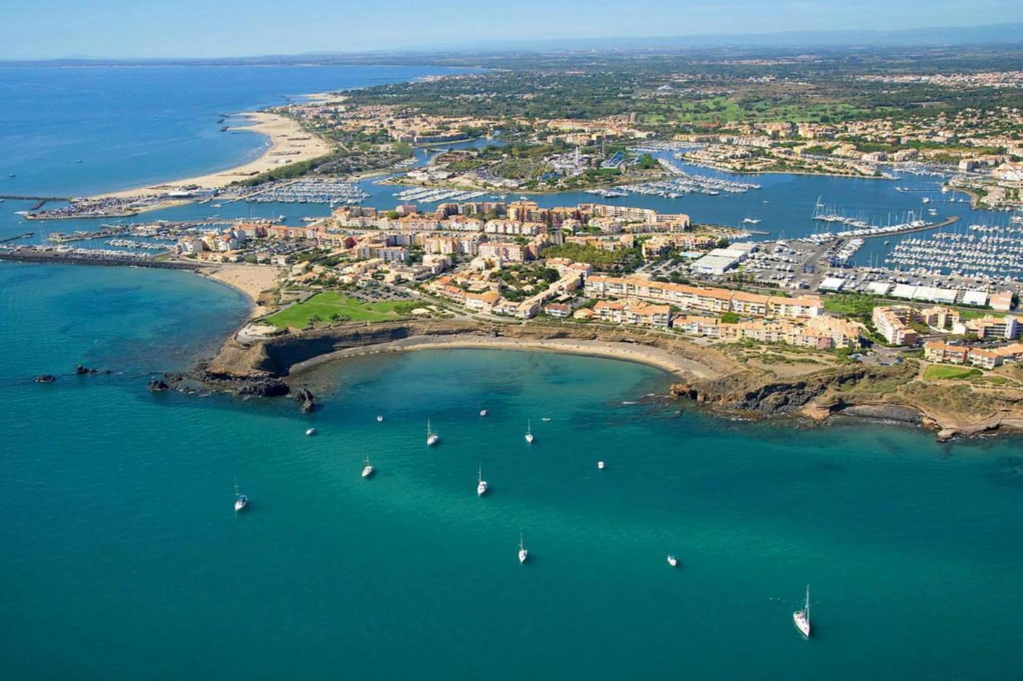 Port La Roquille N°162 - 2P6-Gebieden zomer 20km