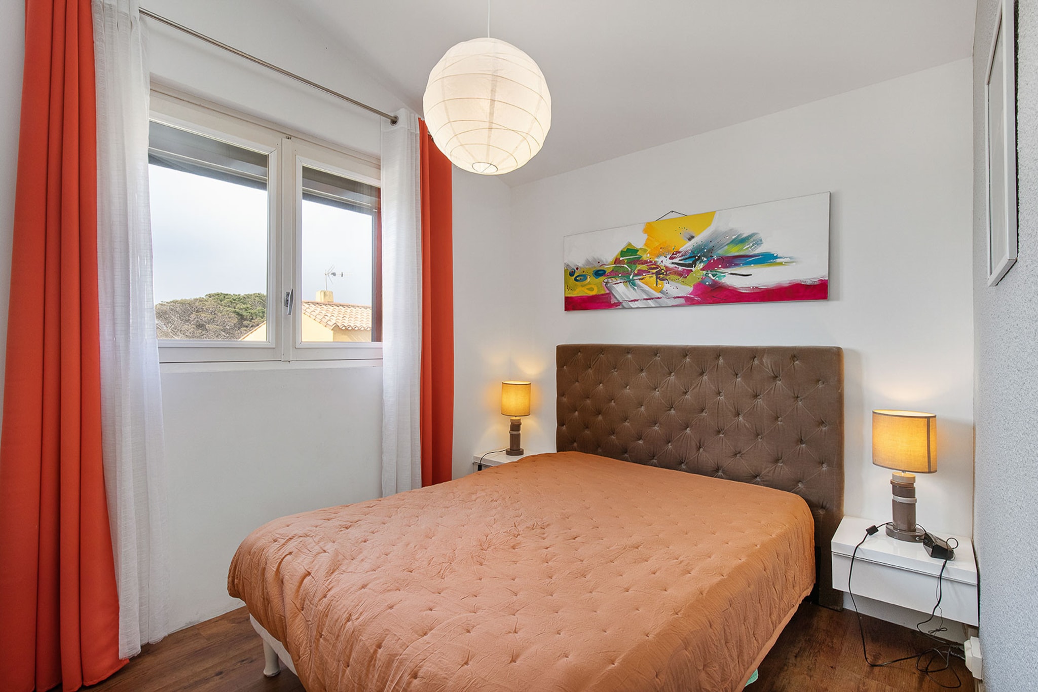This cozy and well-equipped apartment in Agde features 2 bedrooms and accommodates up to 6 guests, making it ideal for families or small groups. The 45 m² space offers a homely atmosphere and includes essential amenities such as outdoor furniture, a terrace, air conditioning, a washing machine, an iron, and a hairdryer. Guests can also enjoy the convenience of open-air parking and a TV for entertainment, ensuring a comfortable stay.
Situated just 100 meters from a sandy beach and 200 meters from a local supermarket, the apartment's location is perfect for those seeking relaxation by the sea or exploring the vibrant surroundings. The family-friendly neighborhood provides easy access to cafes, restaurants, and local attractions, ensuring a delightful stay for all ages. Guests can enjoy peaceful seaside walks and the lively charm of Agde's nearby amenities.
The fully equipped induction kitchen includes a refrigerator, microwave, freezer, dishwasher, and all the necessary dishes and utensils for preparing meals. Additional appliances such as a coffee machine, toaster, and kettle are available to make mornings more enjoyable. With its excellent location and thoughtful amenities, this apartment ensures a memorable and hassle-free holiday experience.