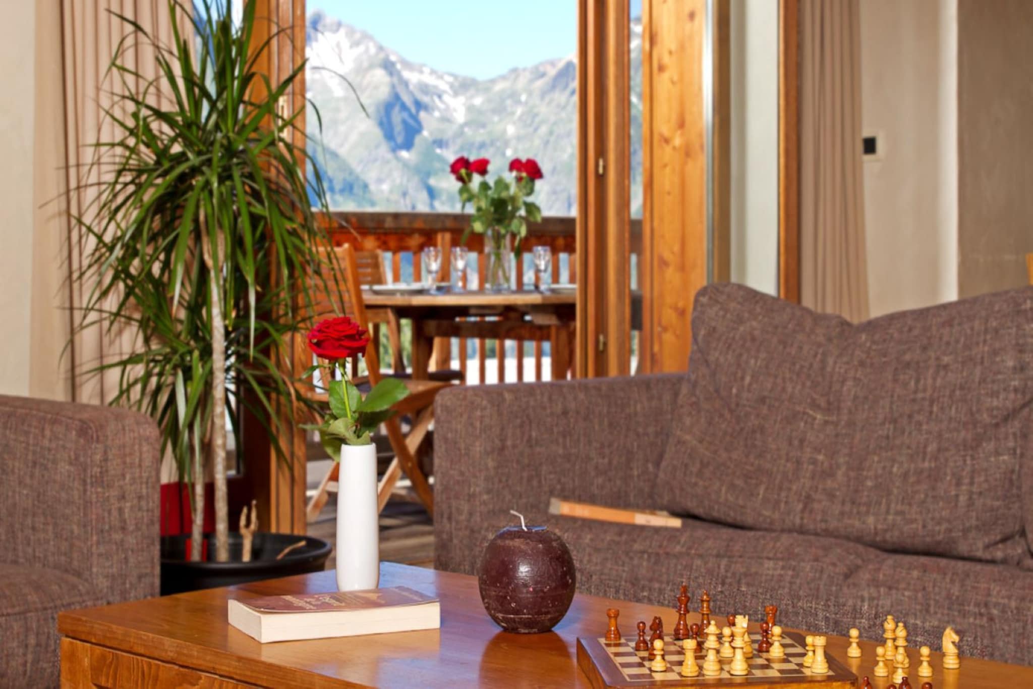 Located in the picturesque Northern Alps, this homely and spacious 4-bedroom apartment in Les Deux Alpes offers 111 m² of comfortable living space, ideal for up to 10 guests. Just 100 meters from the ski resort, it’s the perfect base for winter sports enthusiasts looking to enjoy the slopes with ease. Nestled in a family-friendly zone within a stunning mountainous area, the apartment provides a peaceful and scenic retreat for relaxation and adventure.
The property features a range of convenient amenities, including an elevator, outdoor furniture, and a private terrace for soaking in the mountain views. Guests also benefit from a garage and parking space, along with a TV for entertainment.
The open-plan kitchen is fully equipped with a glass ceramic hotplate, refrigerator, microwave, oven, coffee machine, kettle, dishes, and kitchen utensils—everything needed to prepare meals for your group. Whether you're carving through fresh powder or enjoying cozy evenings indoors, this alpine getaway offers the perfect blend of comfort, location, and charm for a memorable stay in Les Deux Alpes.