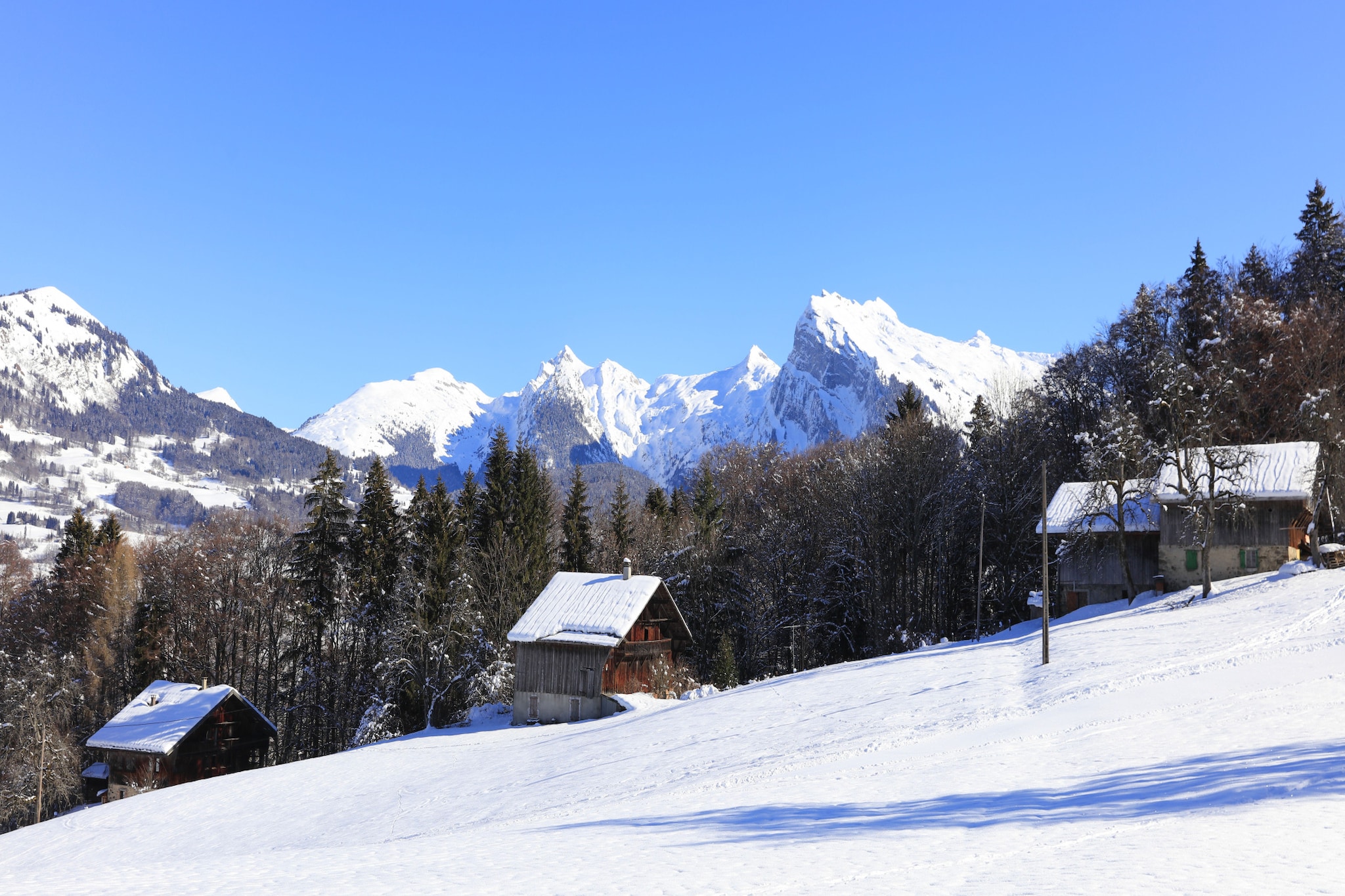 Residence des Neiges N°203 - 2P4-Buitenlucht