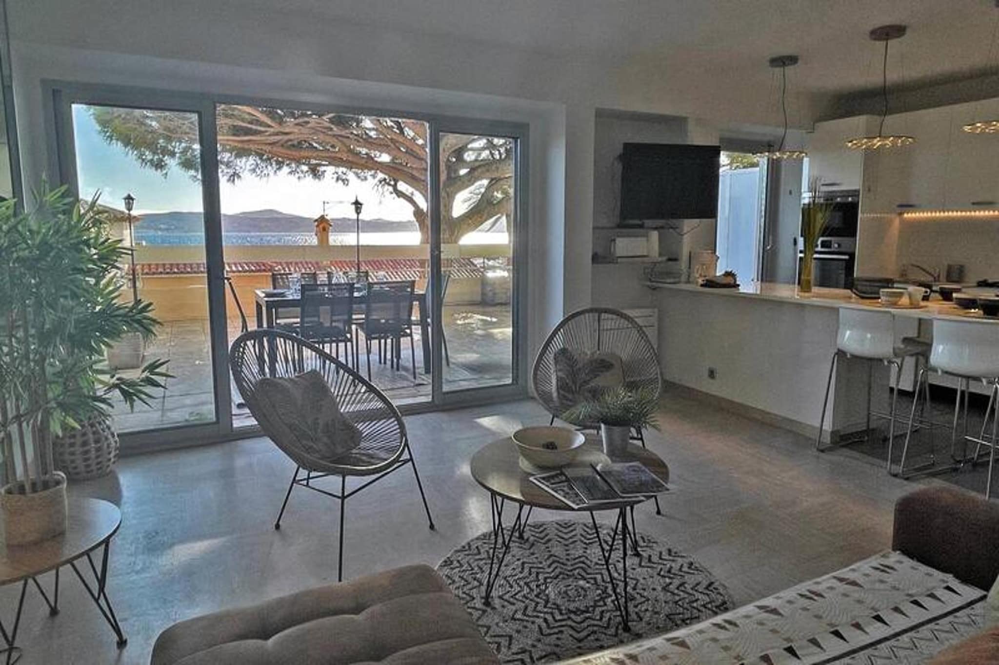 Résidence Le Palais De La Mer-Wohnzimmer