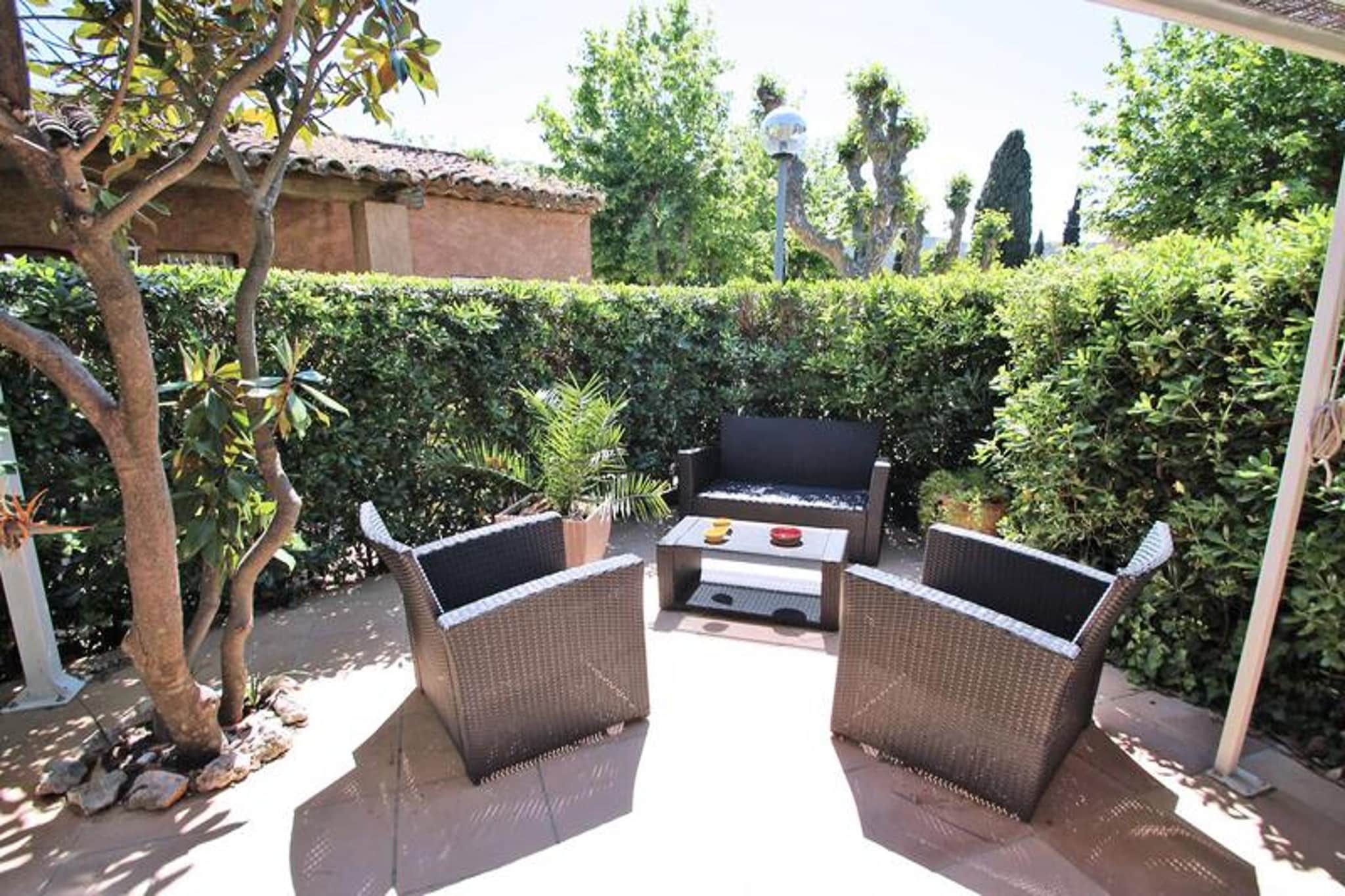 Résidence Les Bleuets D'azur-Terrasse / balcon