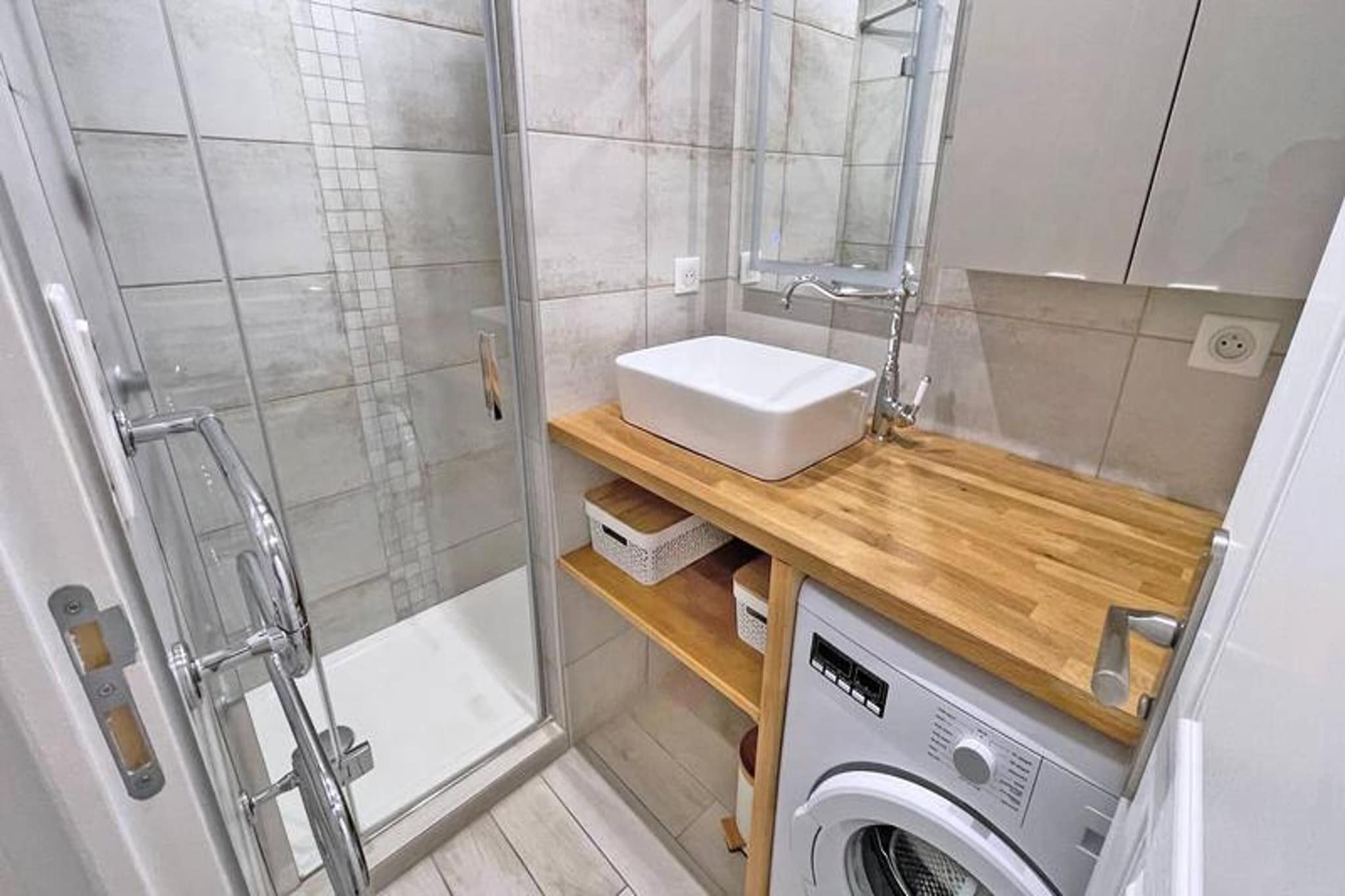 Résidence Golfe Bleu-Badkamer