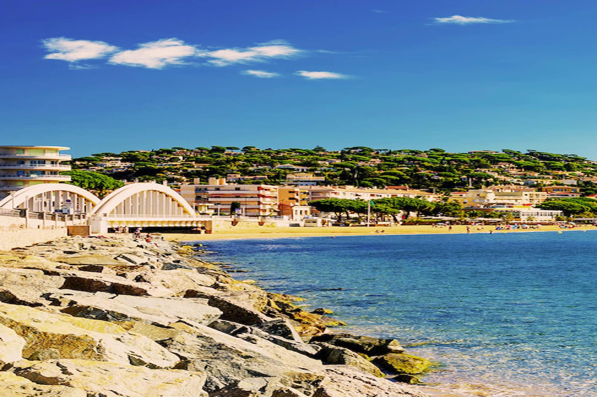 Résidence Hauts Du Sémaphore-Uitzicht zomer