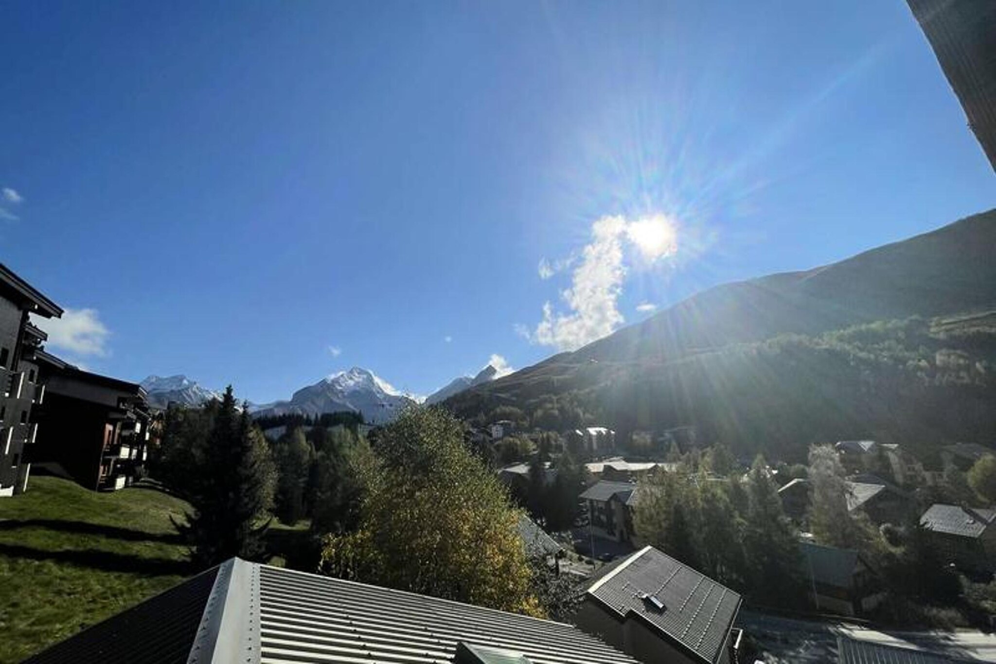 Duplex in Les 2 Alpes with Mountain Views