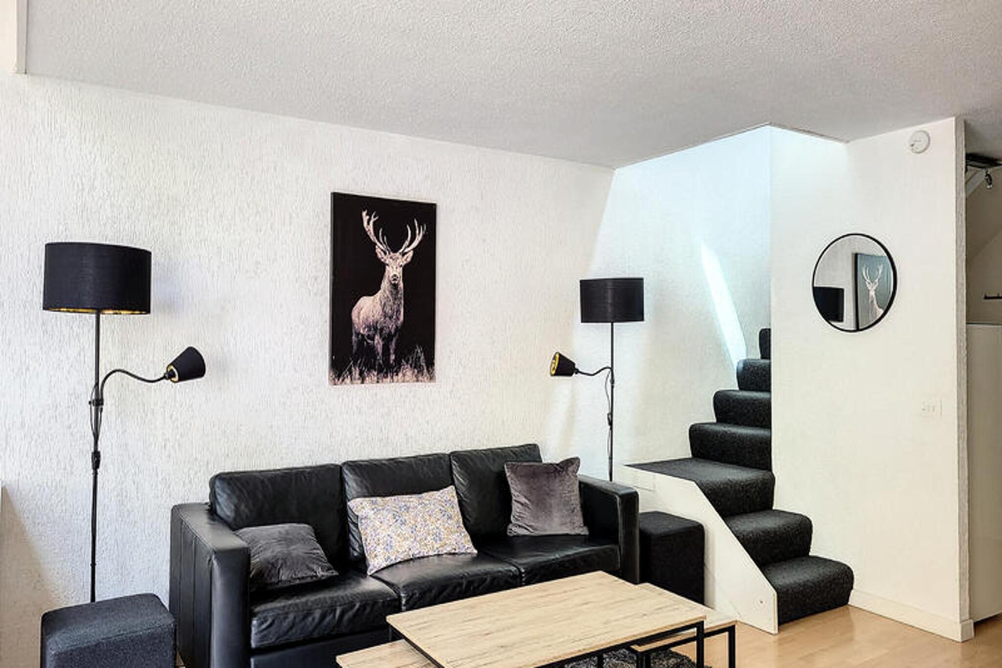 This spacious duplex apartment accommodates up to 8 people with three comfortable bedrooms and additional sleeping arrangements. The property includes two double beds, two bunk beds, and a convertible sofa, making it ideal for families or groups. The apartment is pet-free, ensuring a clean and allergy-friendly environment. Duvets and pillows are provided, but guests must bring their own sheets and towels. With a prime location in the heart of Saint Jean d'Aulps resort, it offers a convenient, car-free stay with easy access to nearby amenities.

The apartment is perfectly situated for exploring the local area. Shops, cafes, and restaurants are just a short walk away, allowing guests to experience the charm of the resort without the need for a car. The ski lifts and slopes of Saint Jean d'Aulps are within easy reach, while the nearby village of Morzine offers more activities, including hiking, biking, and a variety of outdoor adventures. Lake Geneva and Lake Montriond are also within a short distance, providing beautiful scenery and additional leisure options.

The apartment is fully equipped for a comfortable stay, featuring a modern open-plan kitchen with a dishwasher, oven, fridge, induction hob, and Nespresso coffee maker. The living room is cozy and welcoming, with a sofa, TV, and a dining area for 6 people. There is also a washing machine and dryer for convenience, and a bathroom with a bathtub, sink, and towel dryer. The north-west facing terrace is perfect for outdoor dining or relaxing with views of the surrounding area.



