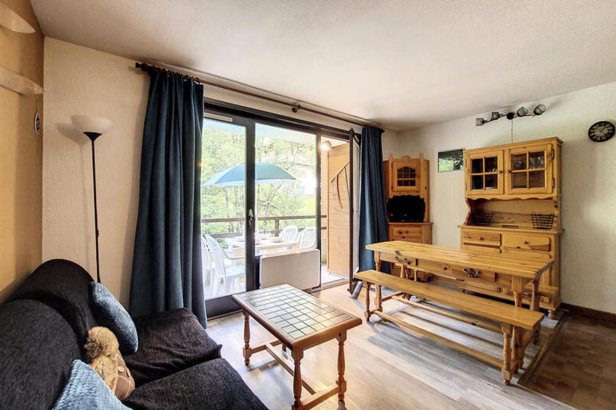 Pleasant apartment with balcony