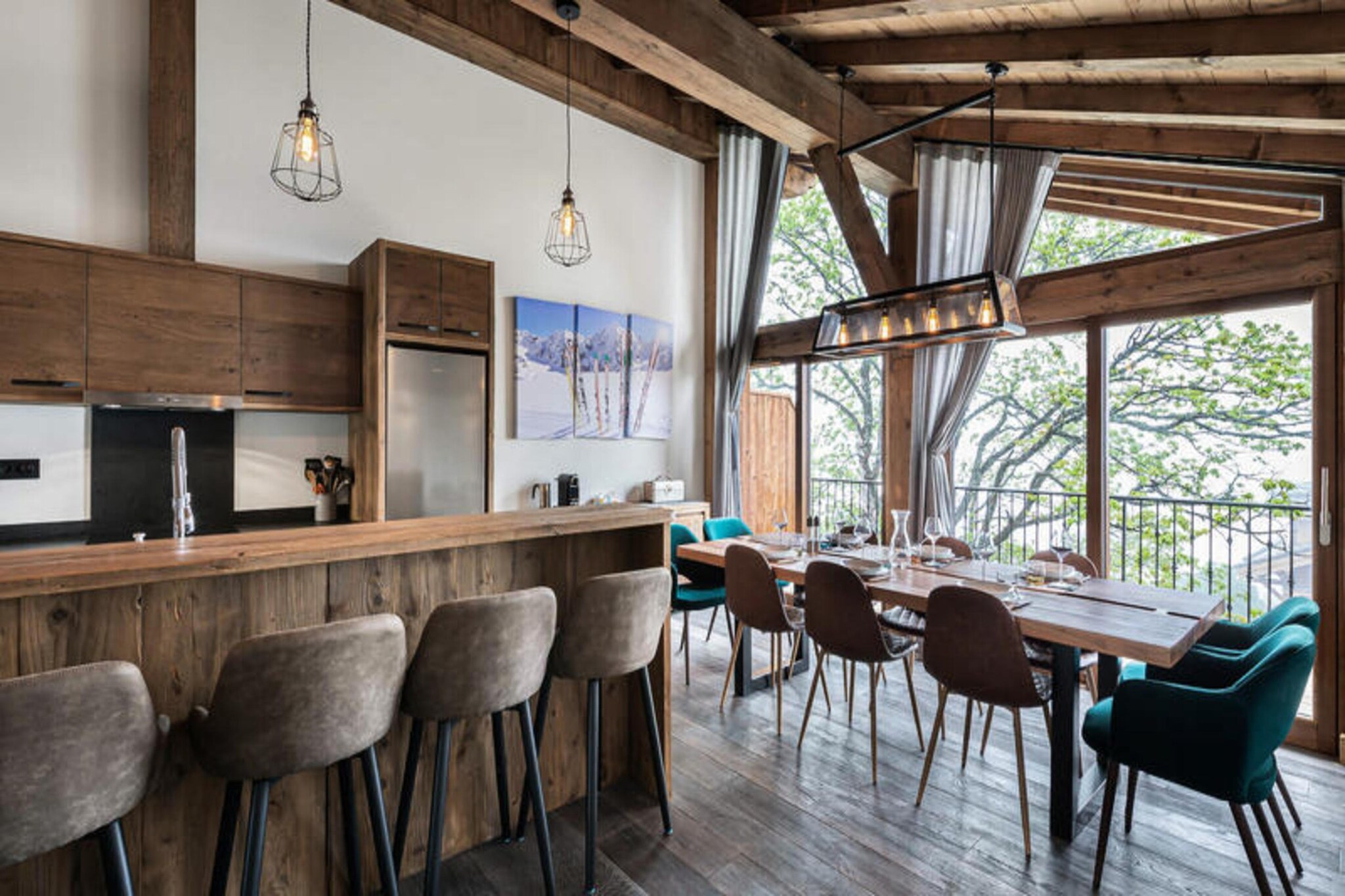 Duplex in Courchevel near Ski Slopes