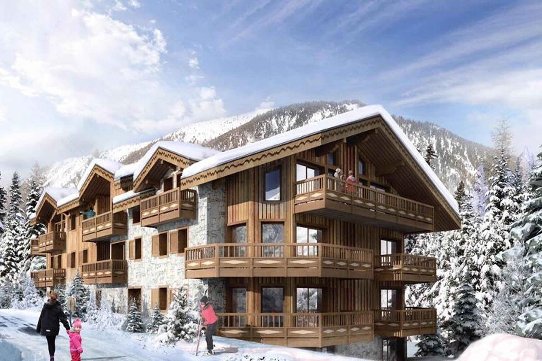 This 37m² ground-floor apartment can comfortably accommodate up to 4 guests, making it an ideal choice for small groups or families. It features one double bedroom and a mountain corner with a bunk bed (90x200). The apartment includes a shower room and a separate toilet, ensuring a convenient and relaxing stay. It is a non-smoking property, and pets are not allowed, creating a peaceful environment for all guests.

Located just 100 meters from the snow front, this apartment offers easy access to the slopes and is a short walk to the Ariondaz gondola, which connects you to the 3 Valleys ski area. Courchevel Moriond is known for its lively atmosphere, with a variety of shops, restaurants, and cafes just a stone's throw away. Guests can explore the local markets or enjoy après-ski activities within minutes of the apartment.

The apartment is equipped with a fully functional open kitchen, ideal for preparing meals at home. It includes a fridge, oven, microwave, and other essential appliances. Guests can dine at the table in the cozy dining area or relax in the living room, which features a television. For added convenience, the apartment provides Wi-Fi, a ski locker, and a private parking space in a closed box.