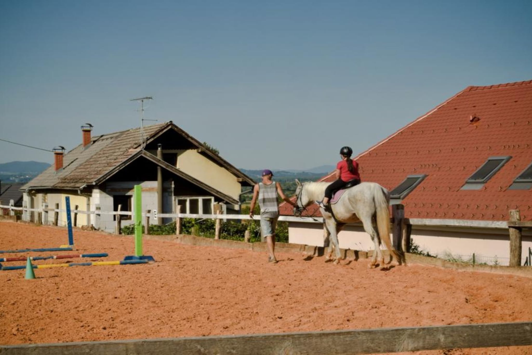 Zevnik Quiet Retreat with Stunning Views and Equestrian Activities - One Bedroom Apartment-Buitenlucht