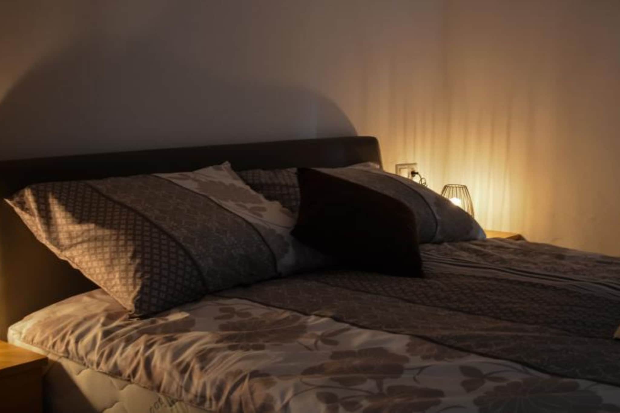Zevnik Quiet Retreat with Stunning Views and Equestrian Activities - One Bedroom Apartment-Slaapkamer