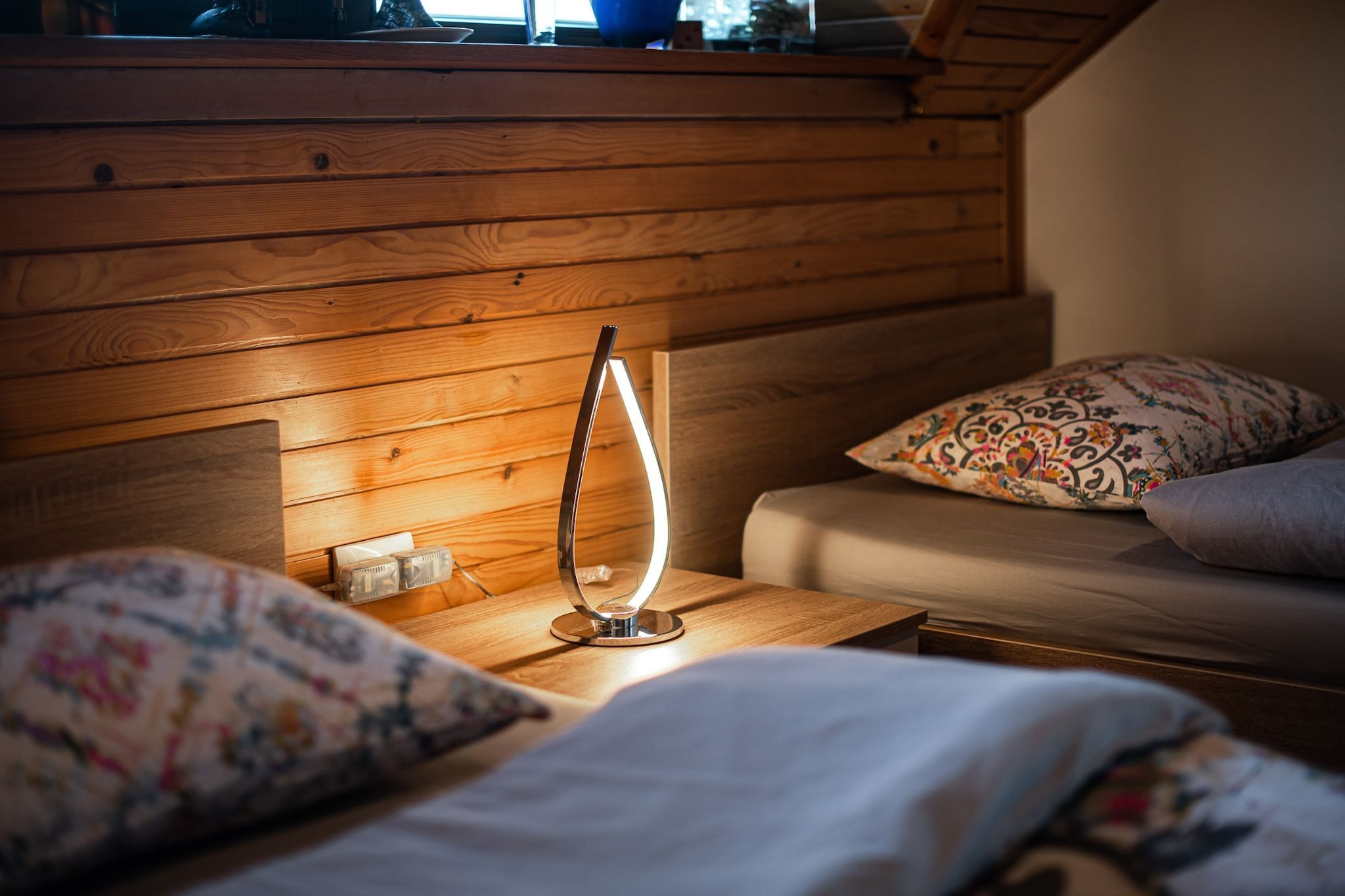 Relaxing Retreat with Hot Tub in Sevnica - Three Bedroom Apartment-Slaapkamer