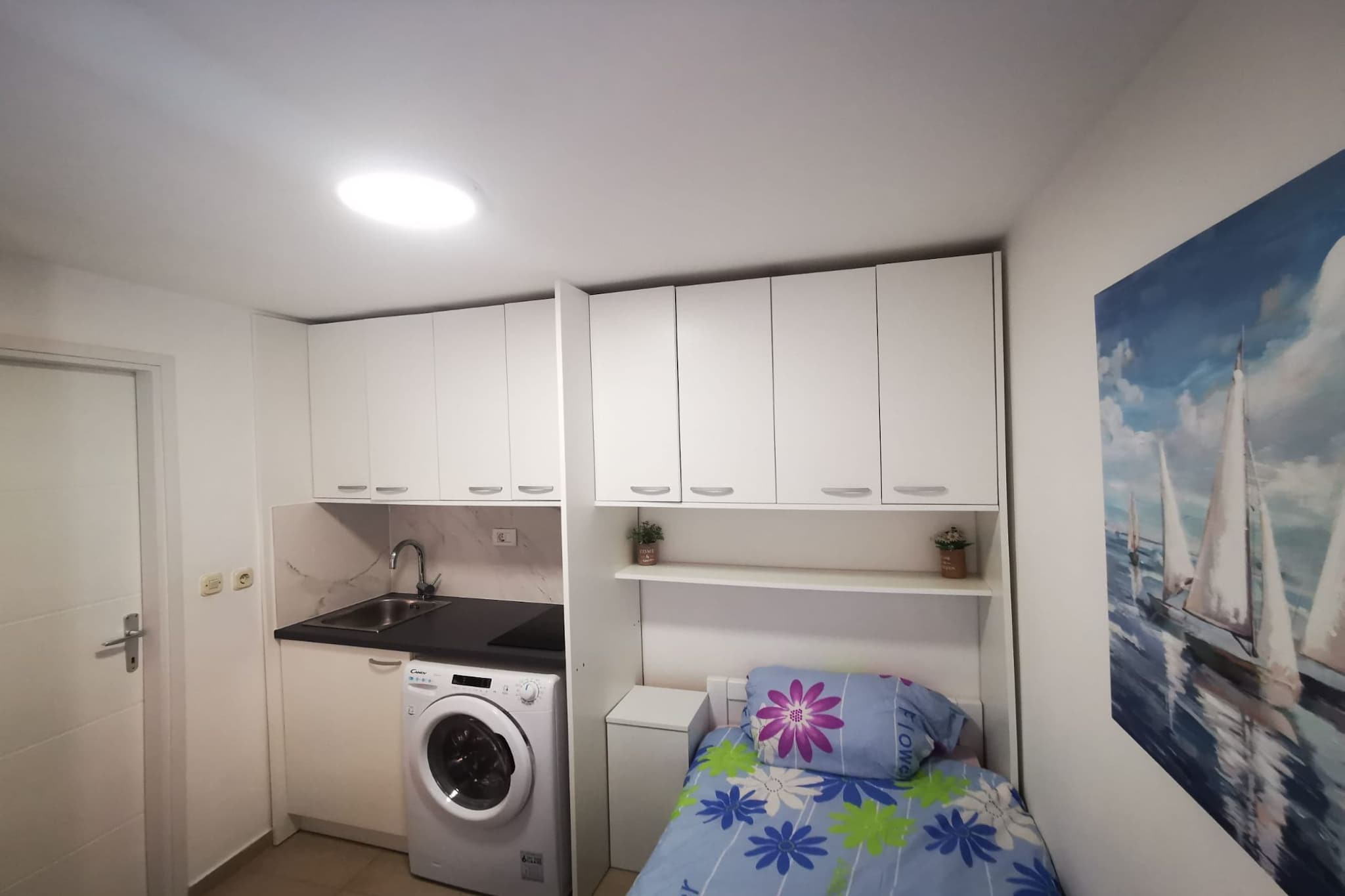 Sea View Holiday Home Umag - Three Bedroom Holiday Home-Slaapkamer