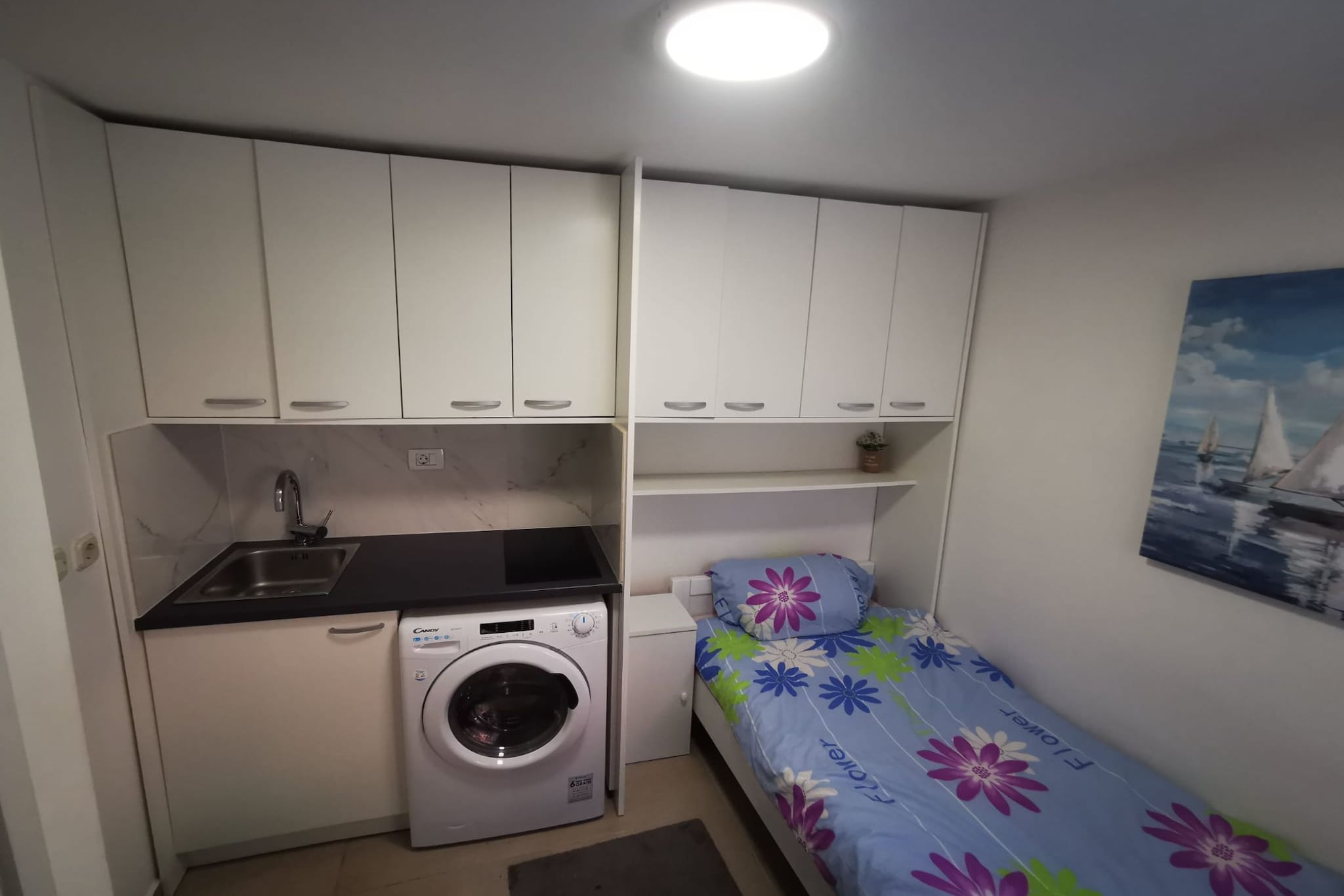 Sea View Holiday Home Umag - Three Bedroom Holiday Home-Slaapkamer