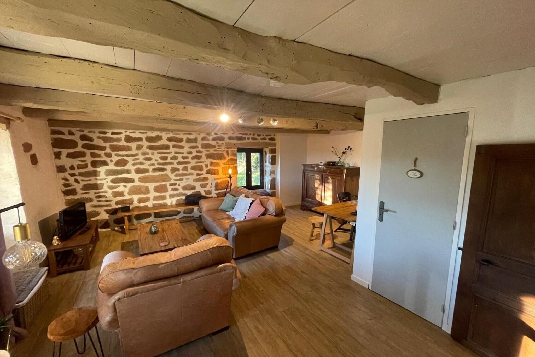 Gîte chaleureux en Corrèze - Salon