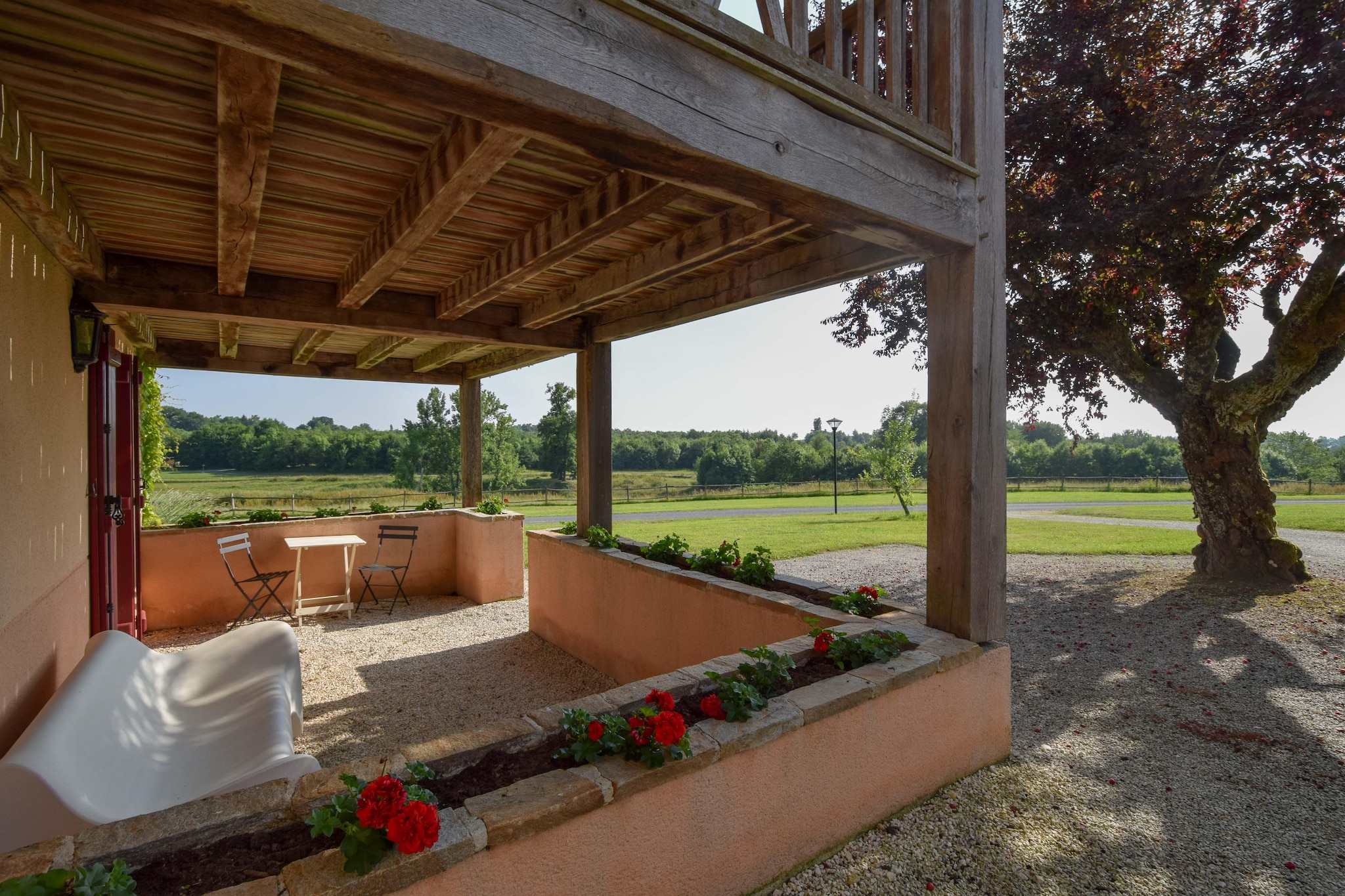 Pavillon Le Périgord Sable-Terrasse/Balkon