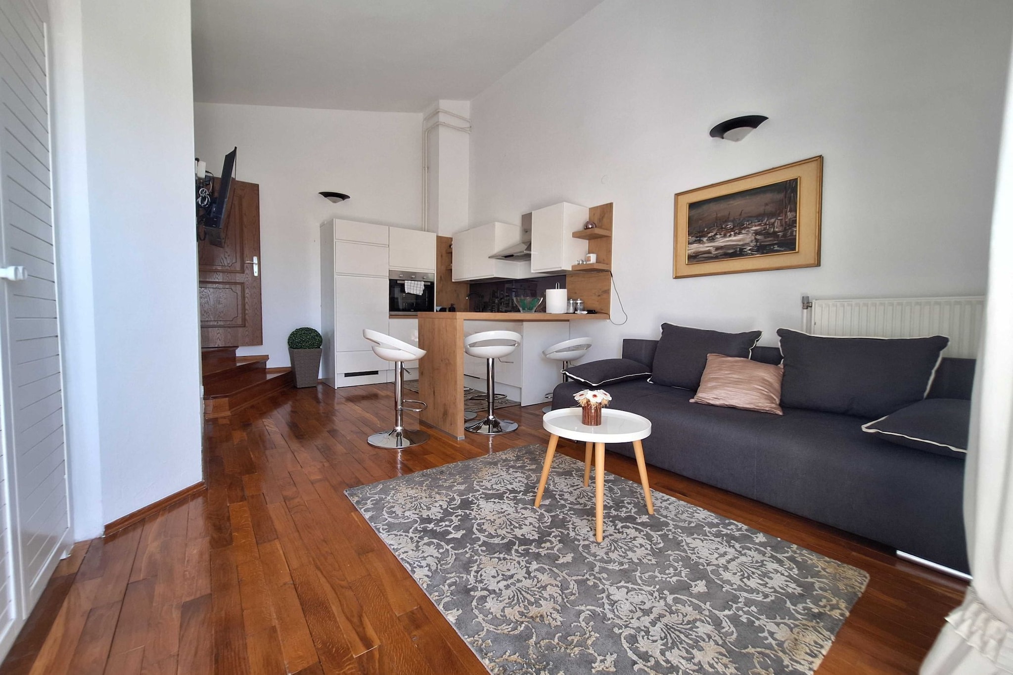 Sea View  Apartment Povljana - One Bedroom Apartment with Sea View