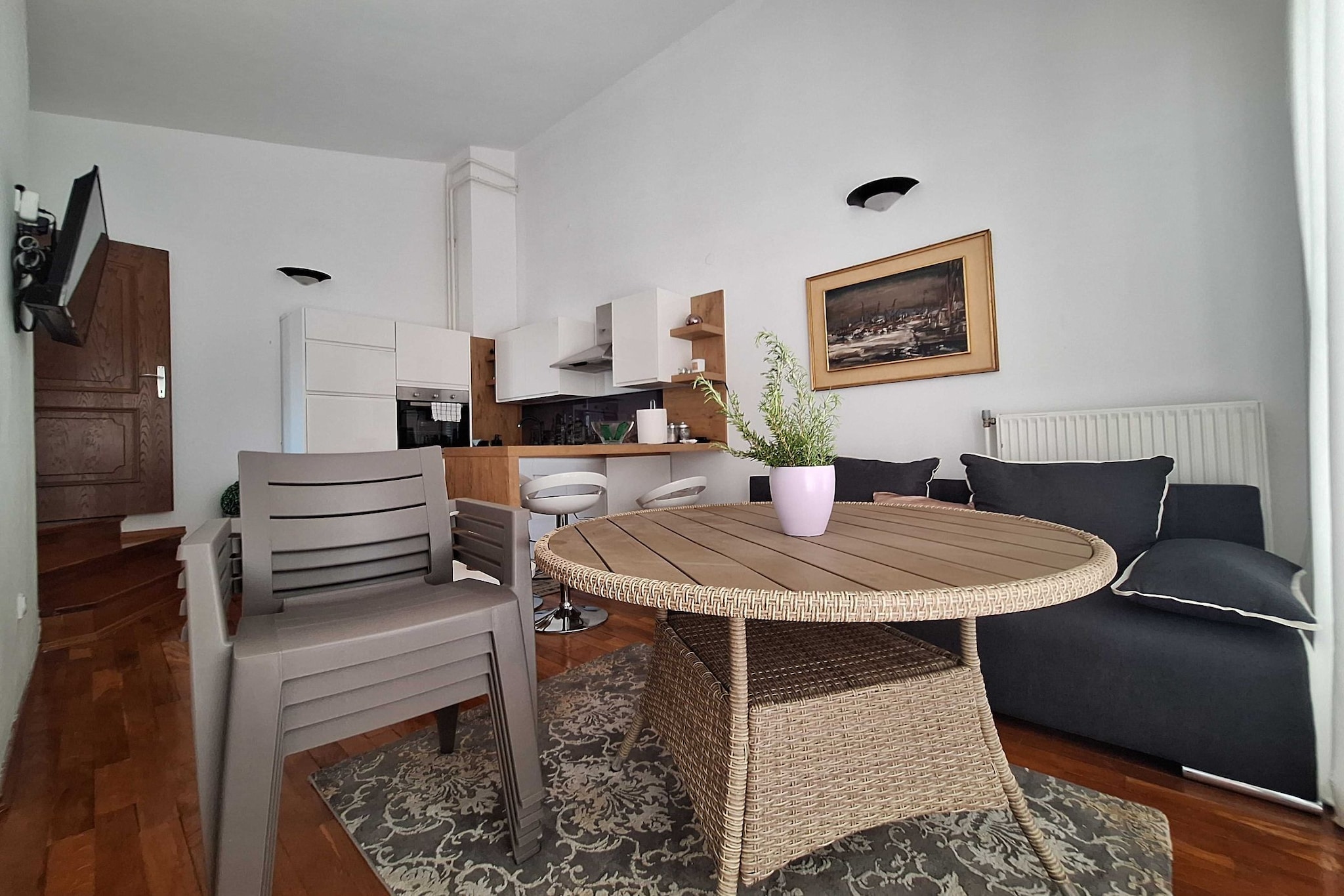 Sea View  Apartment Povljana - One Bedroom Apartment with Sea View